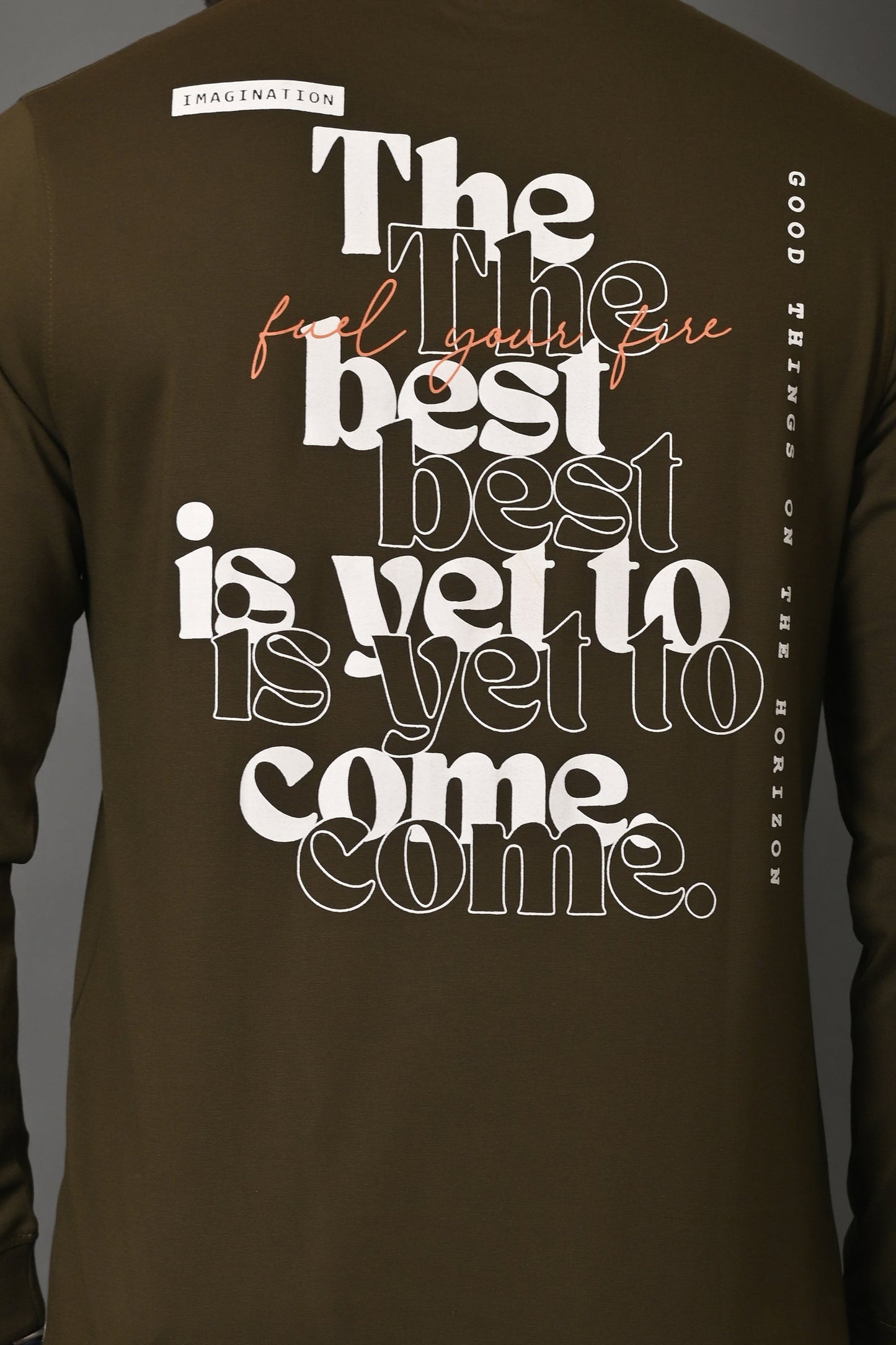 Arbour Men Printed Round Neck Cotton Blend T-Shirt