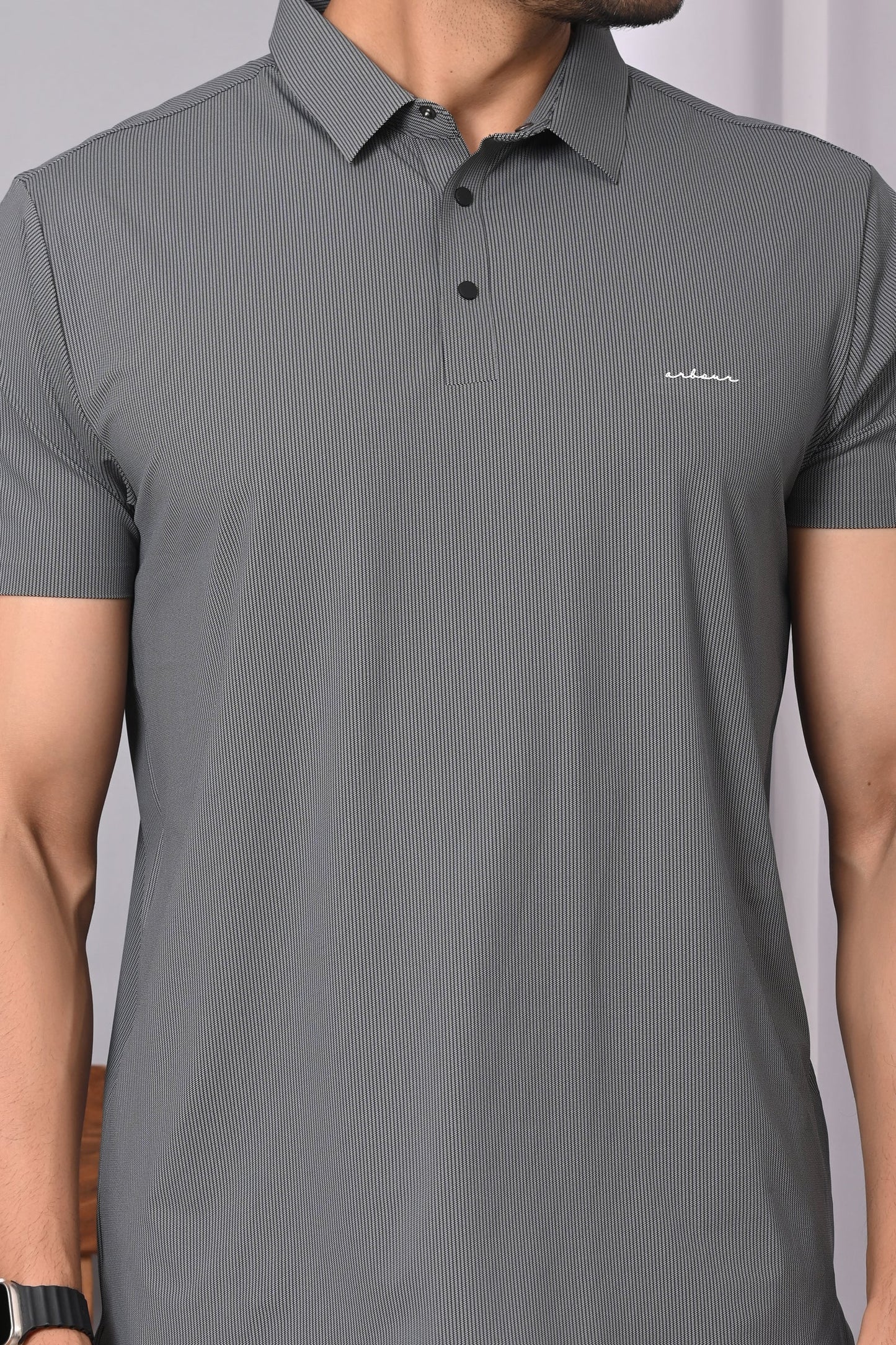 Arbour Men Polo Neck Half Casual Sleeves T-Shirt