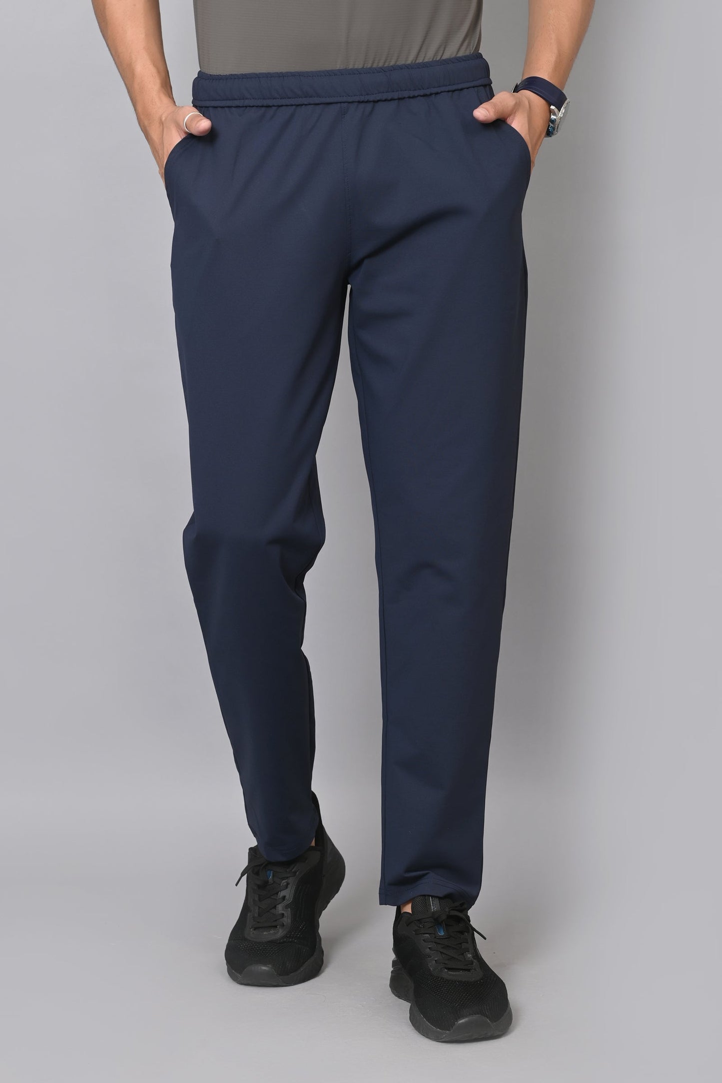 Arbour Men stylish Solid Slim Fit Track Pants
