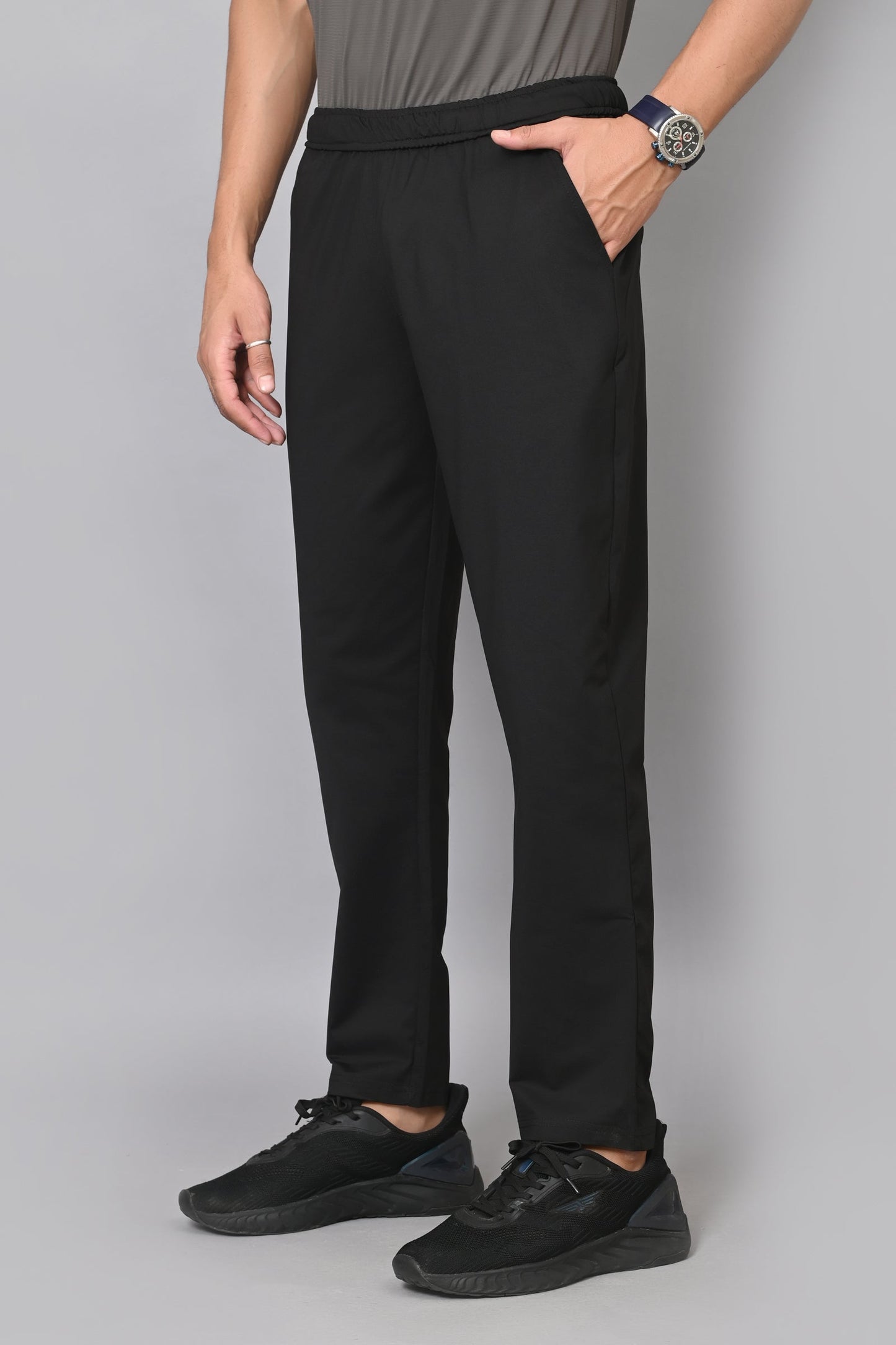 Arbour Men stylish Solid Slim Fit Track Pants
