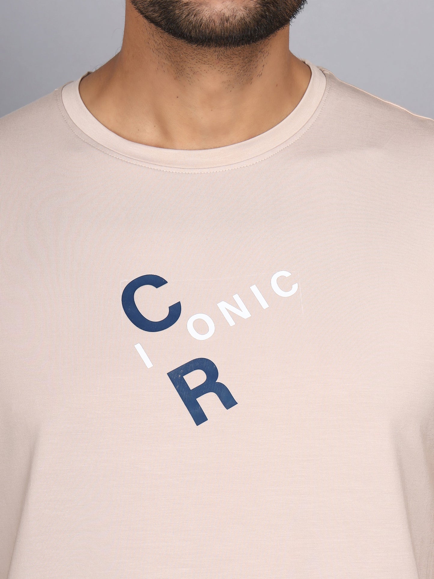 Arbour Men Round Neck Printed Half Sleeves T-Shirt