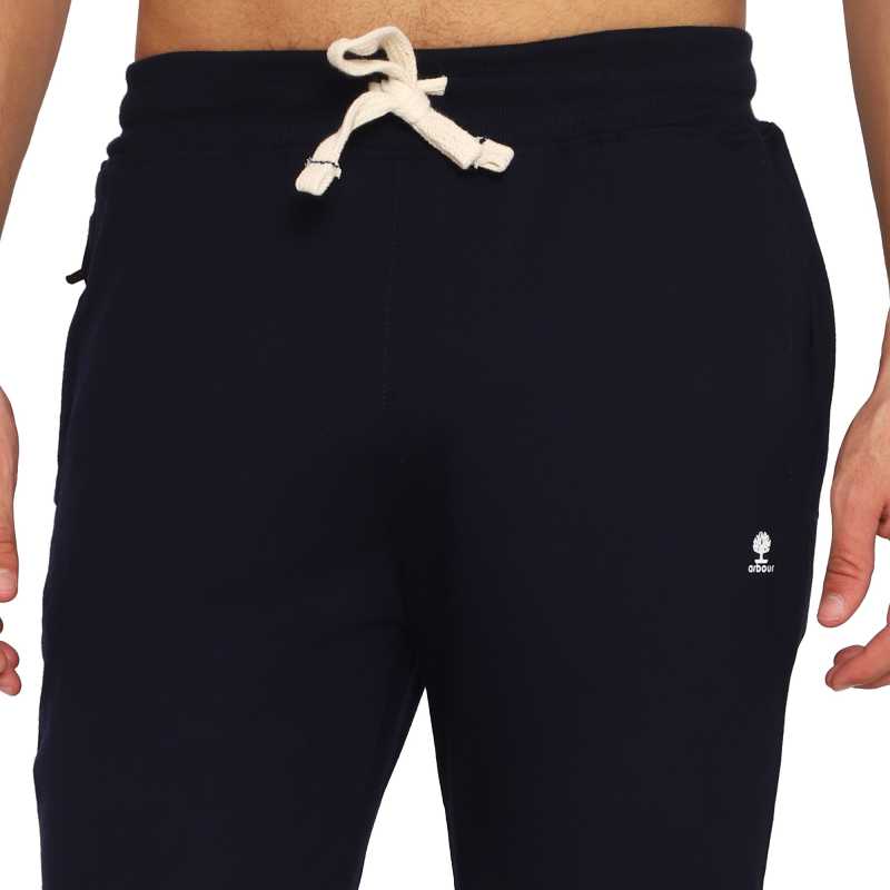 Arbour Men Solid Track Pants