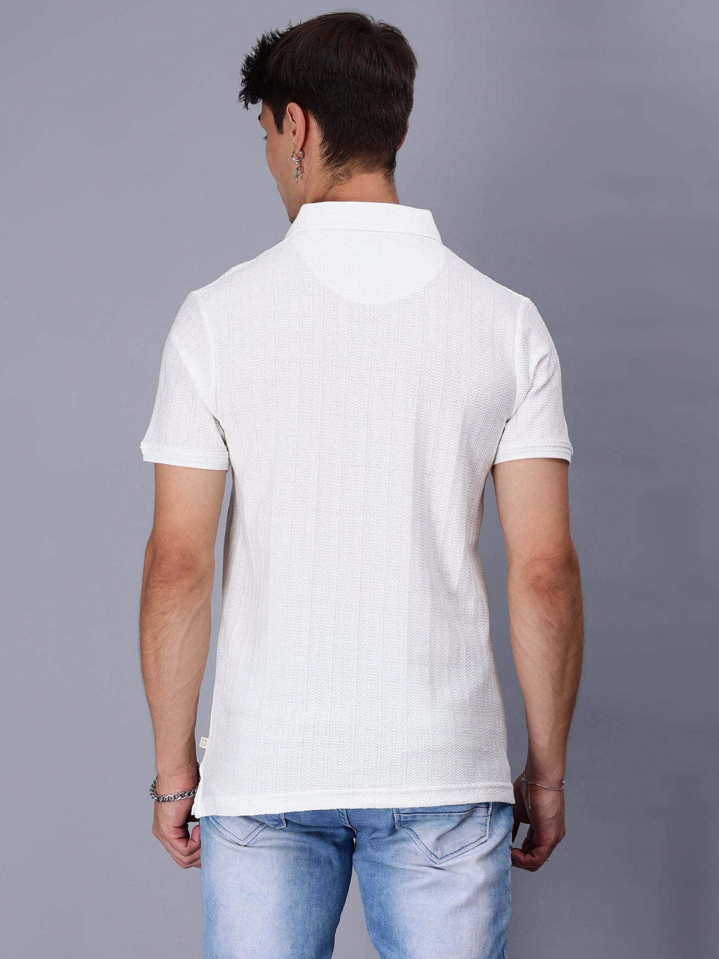 Arbour Men Polo Neck Half Sleeves T-Shirt