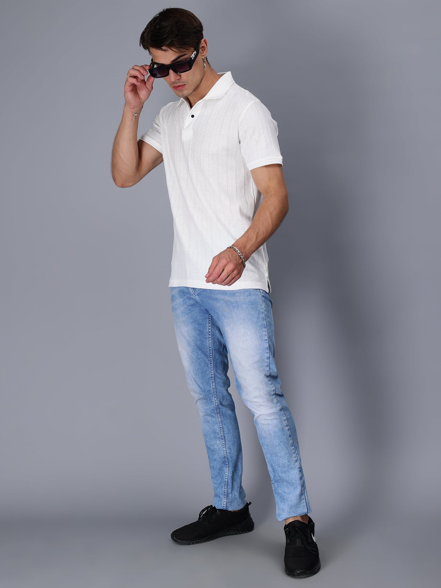 Arbour Men Polo Neck Half Sleeves T-Shirt