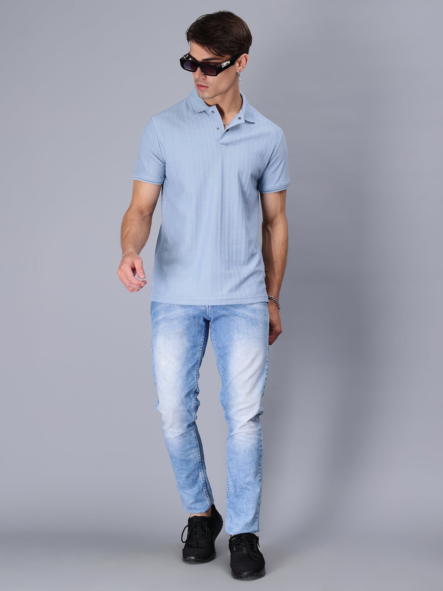 Arbour Men Polo Neck Half Sleeves T-Shirt