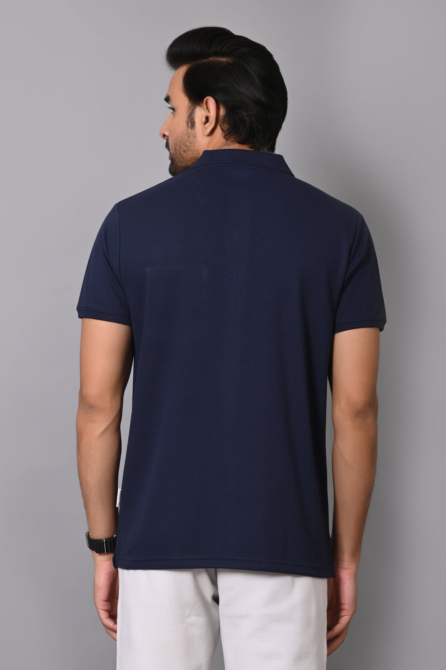 Arbour Men Polo Neck Pocket Cotton Half Sleeves T-Shirt