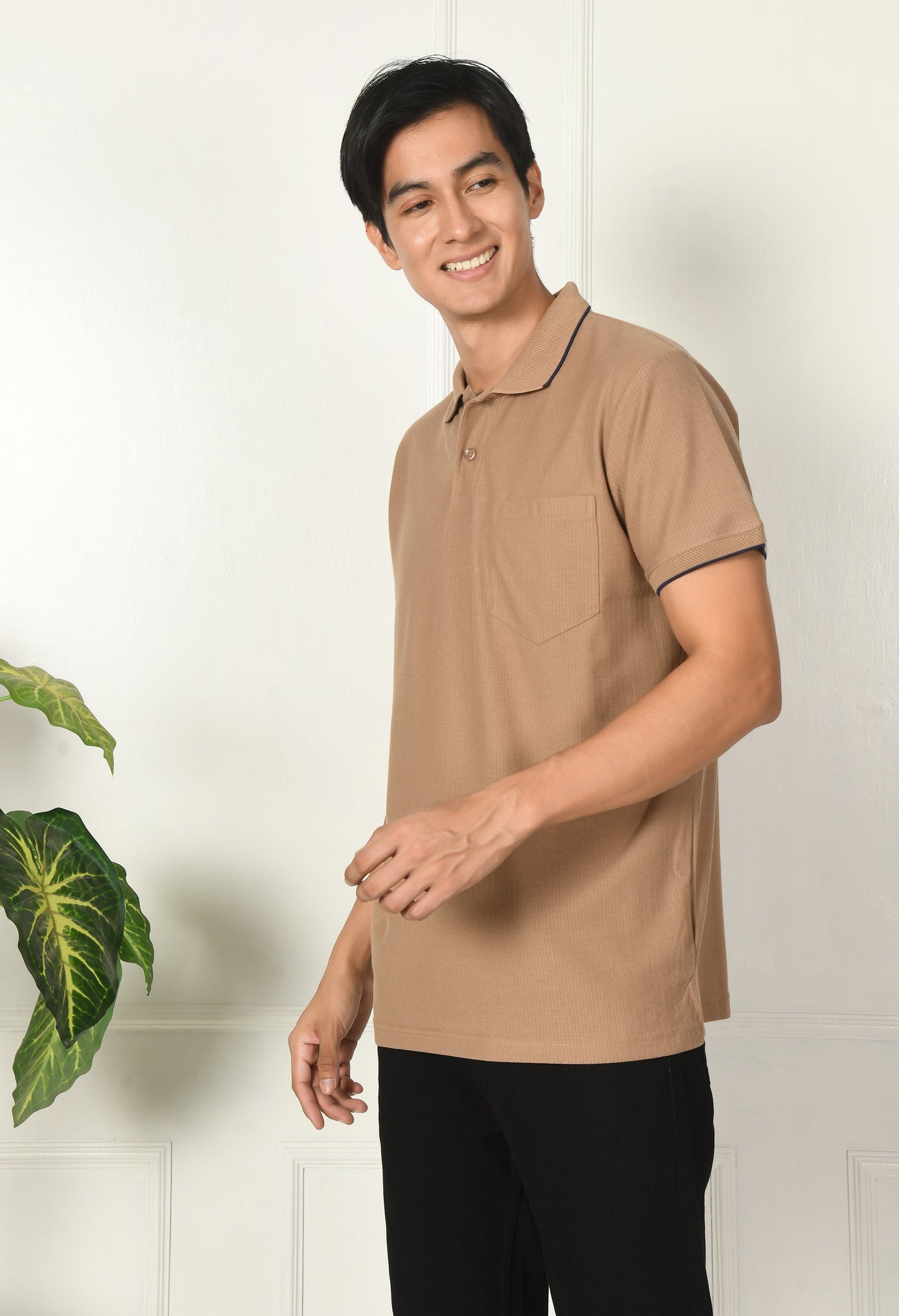 Arbour Men Polo Neck Half Sleeves T-Shirt