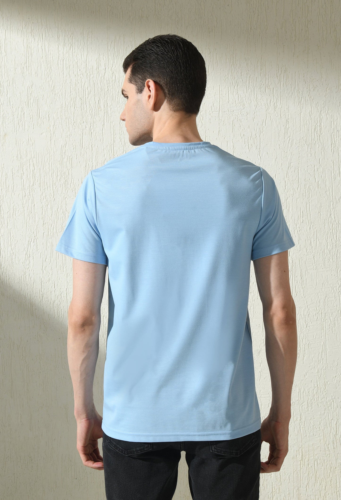 Arbour Men Round Neck Half Sleeves T-Shirt