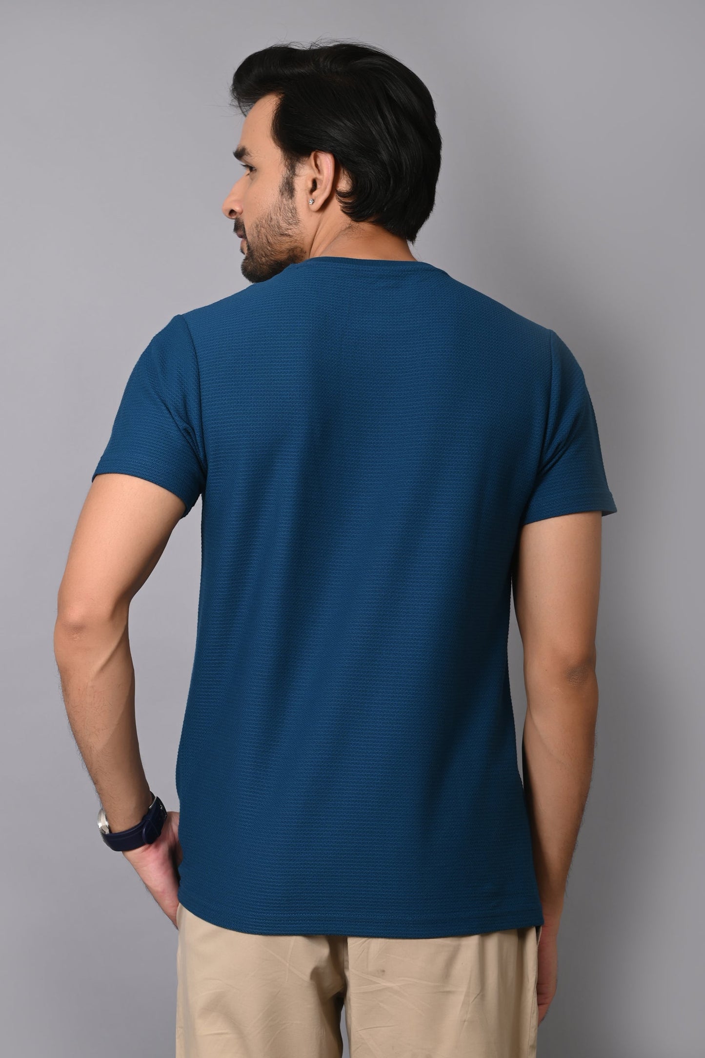 Arbour Men Round Neck Half Sleeves T-Shirt