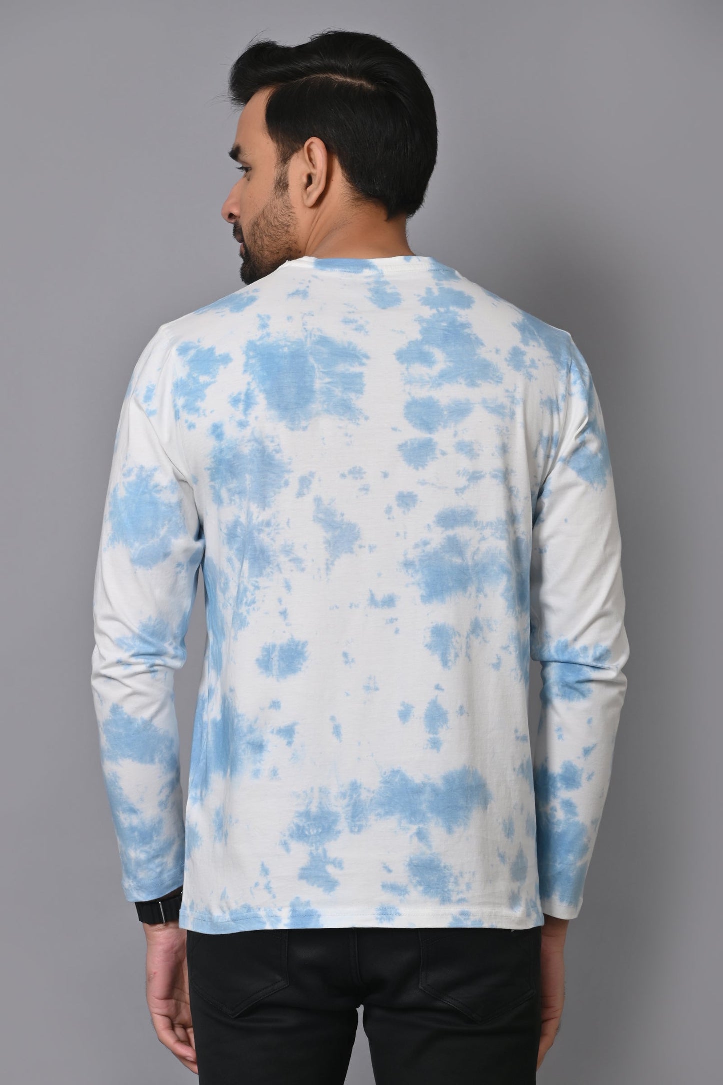 Arbour Men Round Neck Printed Full Sleeves T-Shirt