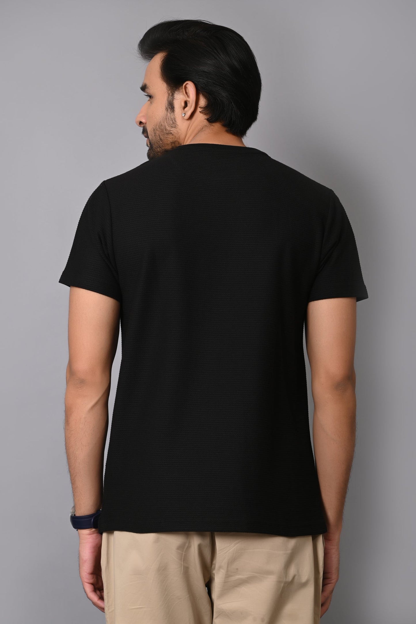 Arbour Men Round Neck Half Sleeves T-Shirt