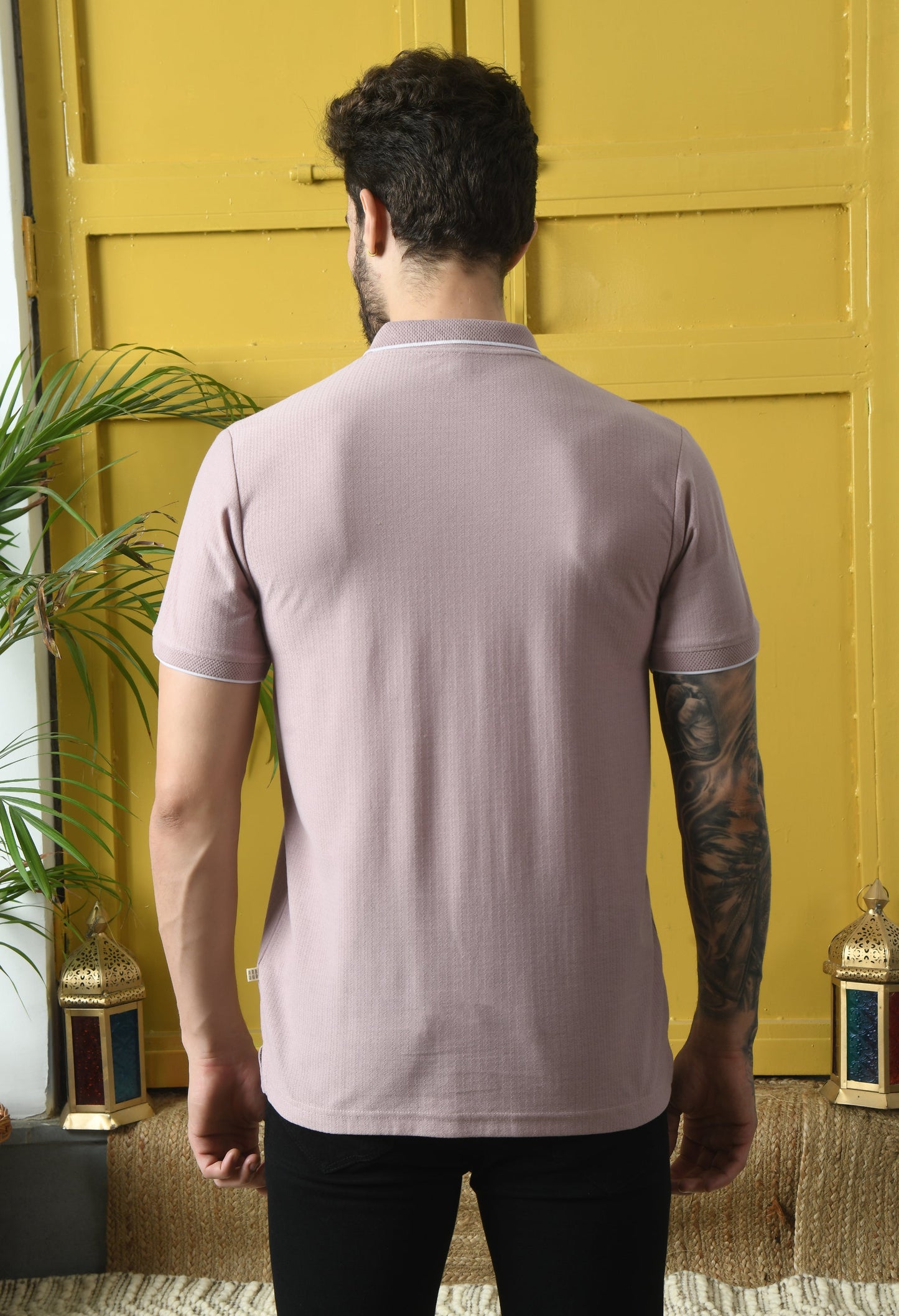 Arbour Men Polo Neck Half Sleeves T-Shirt