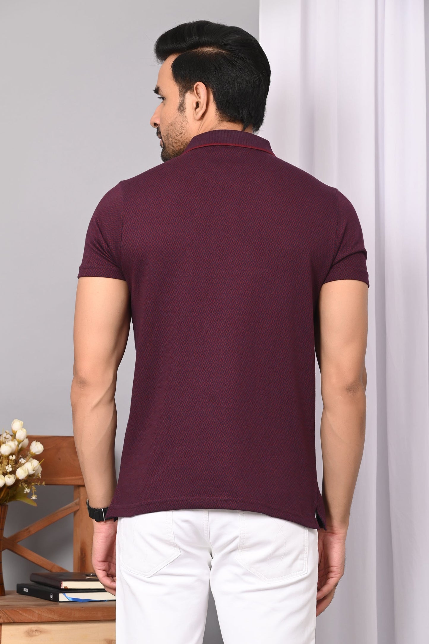 Arbour Men Polo Neck Half Sleeves Casual Packet T-Shirt