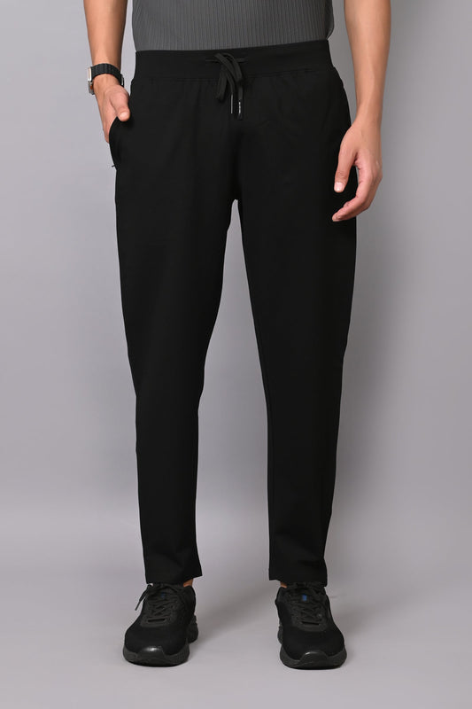 Arbour Men Solid Slim Fit Casual Track Pants