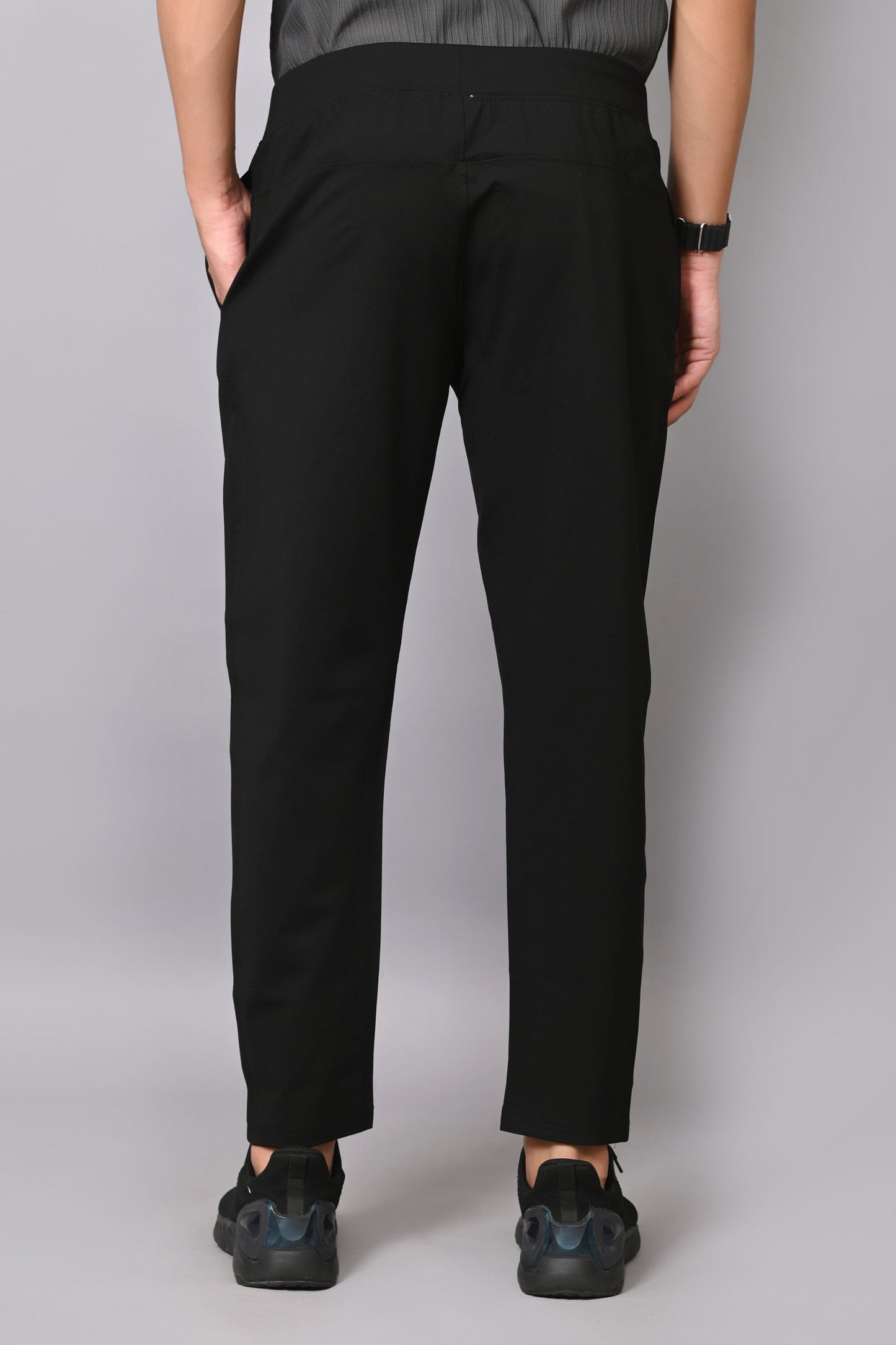 Arbour Men Solid Slim Fit Casual Track Pants