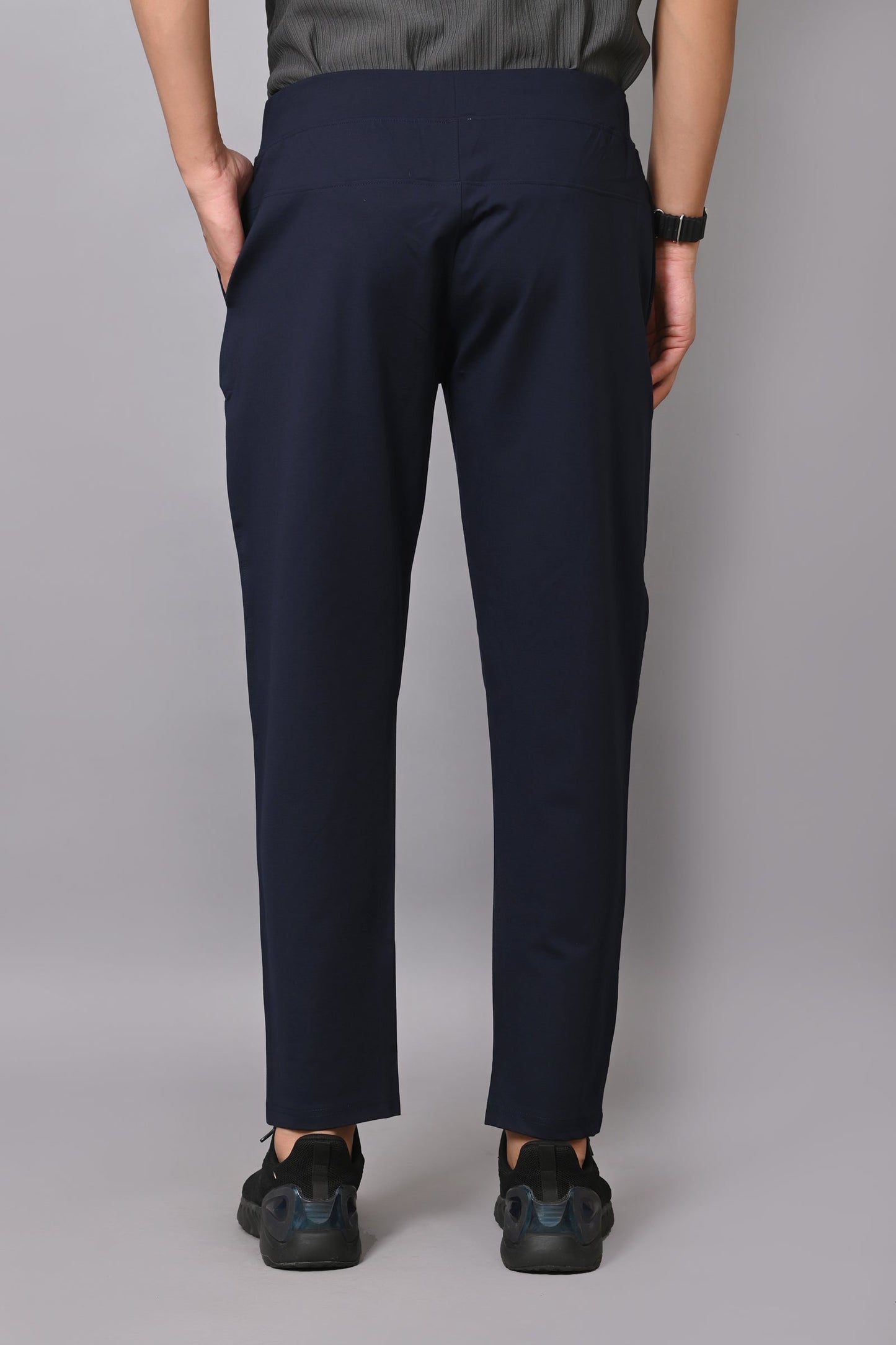 Arbour Men Solid Slim Fit Casual Track Pants