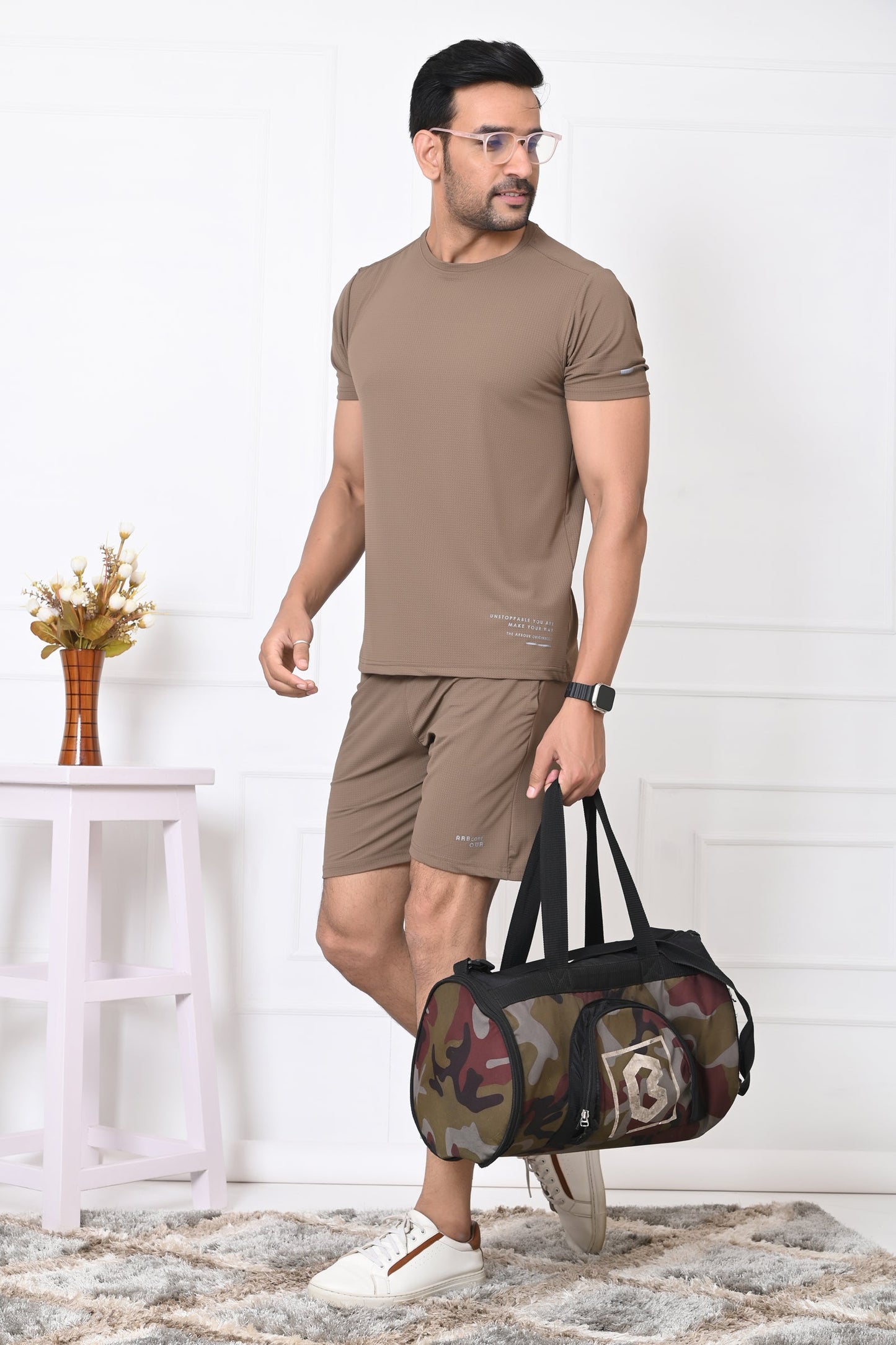 Arbour Men Solid Co-Ord Set