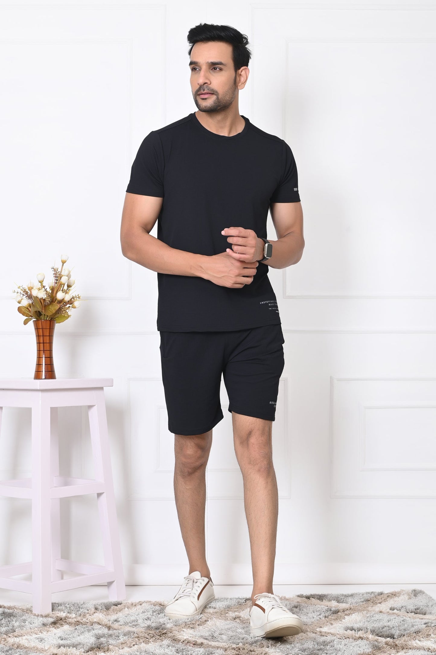 Arbour Men Solid Co-Ord Set