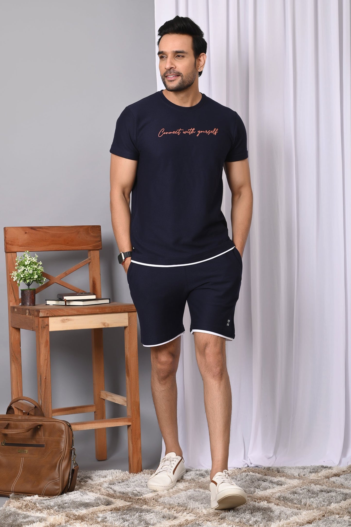 Arbour Men Solid Co-Ord Set