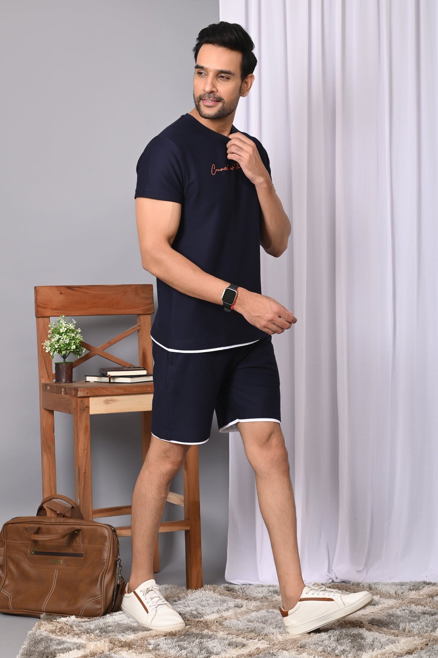 Arbour Men Solid Co-Ord Set