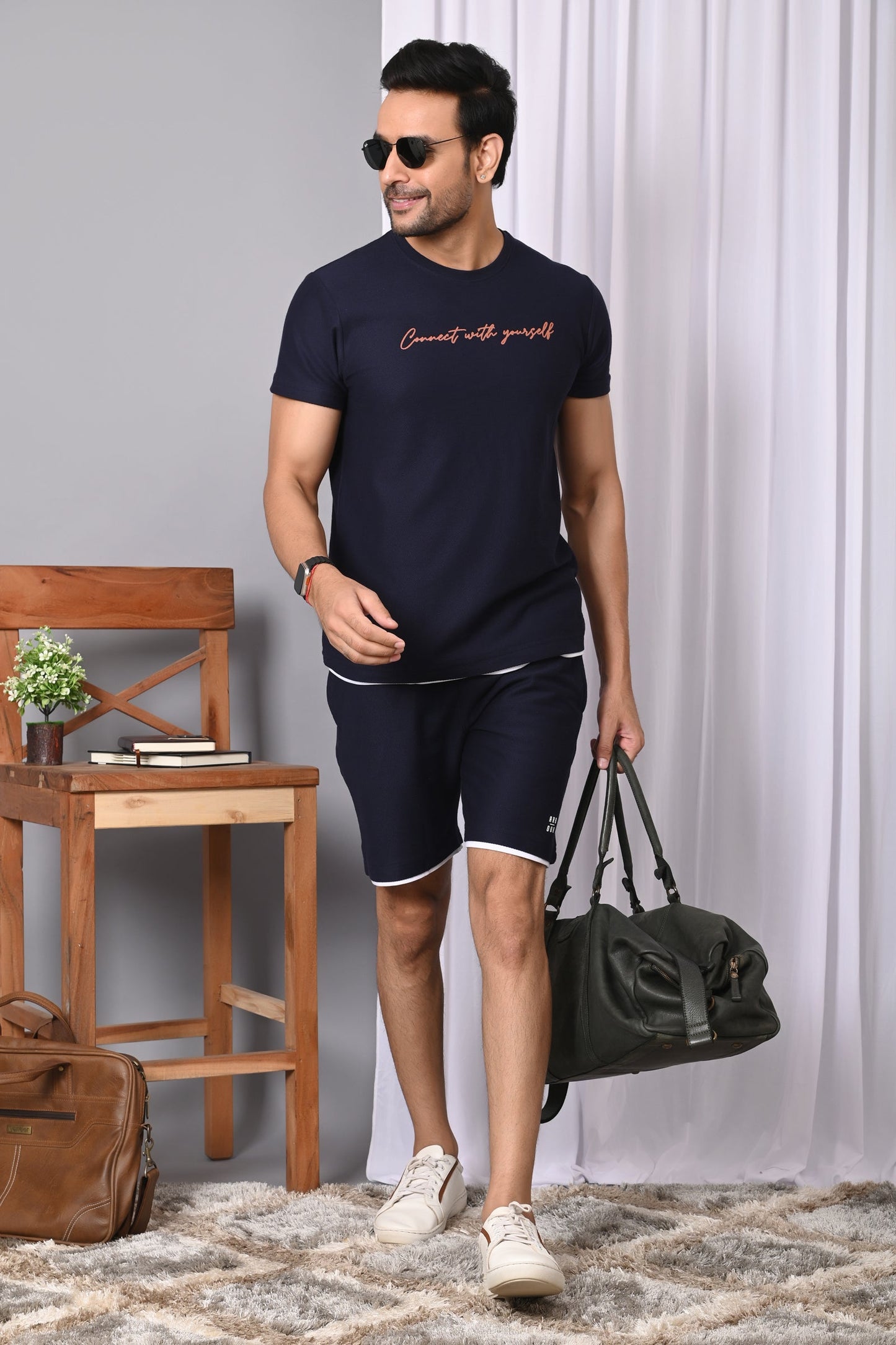 Arbour Men Solid Co-Ord Set