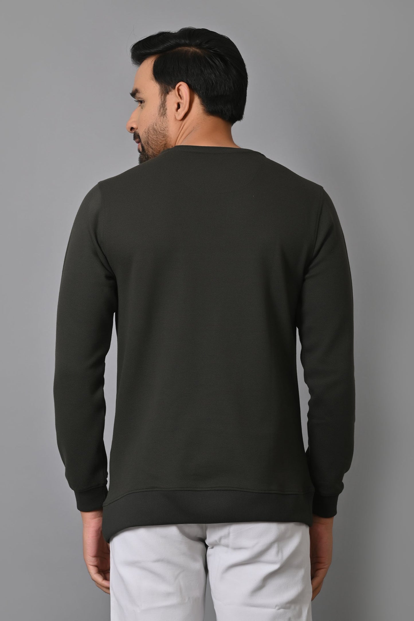 Arbour Men Round Neck Full Sleeves T-Shirt