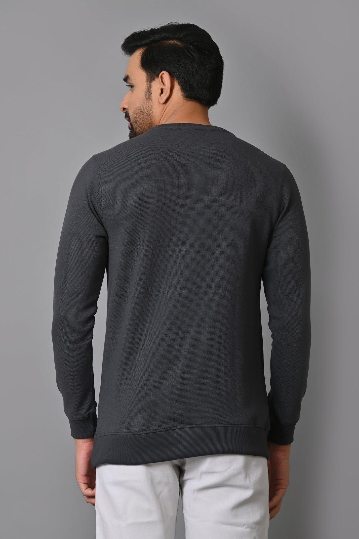 Arbour Men Round Neck Full Sleeves T-Shirt