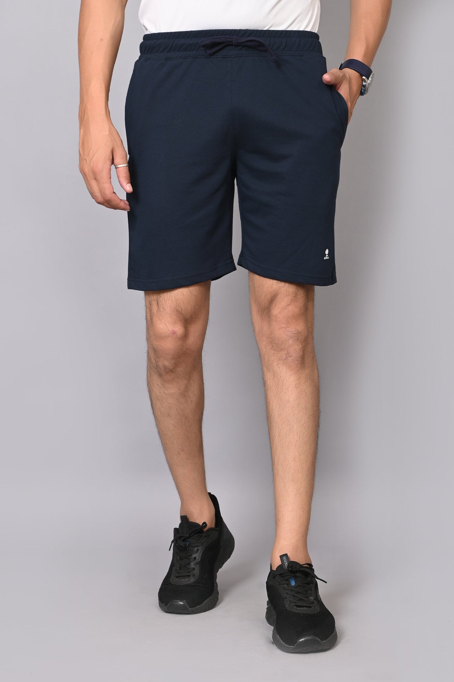 Arbour Men Solid Shorts