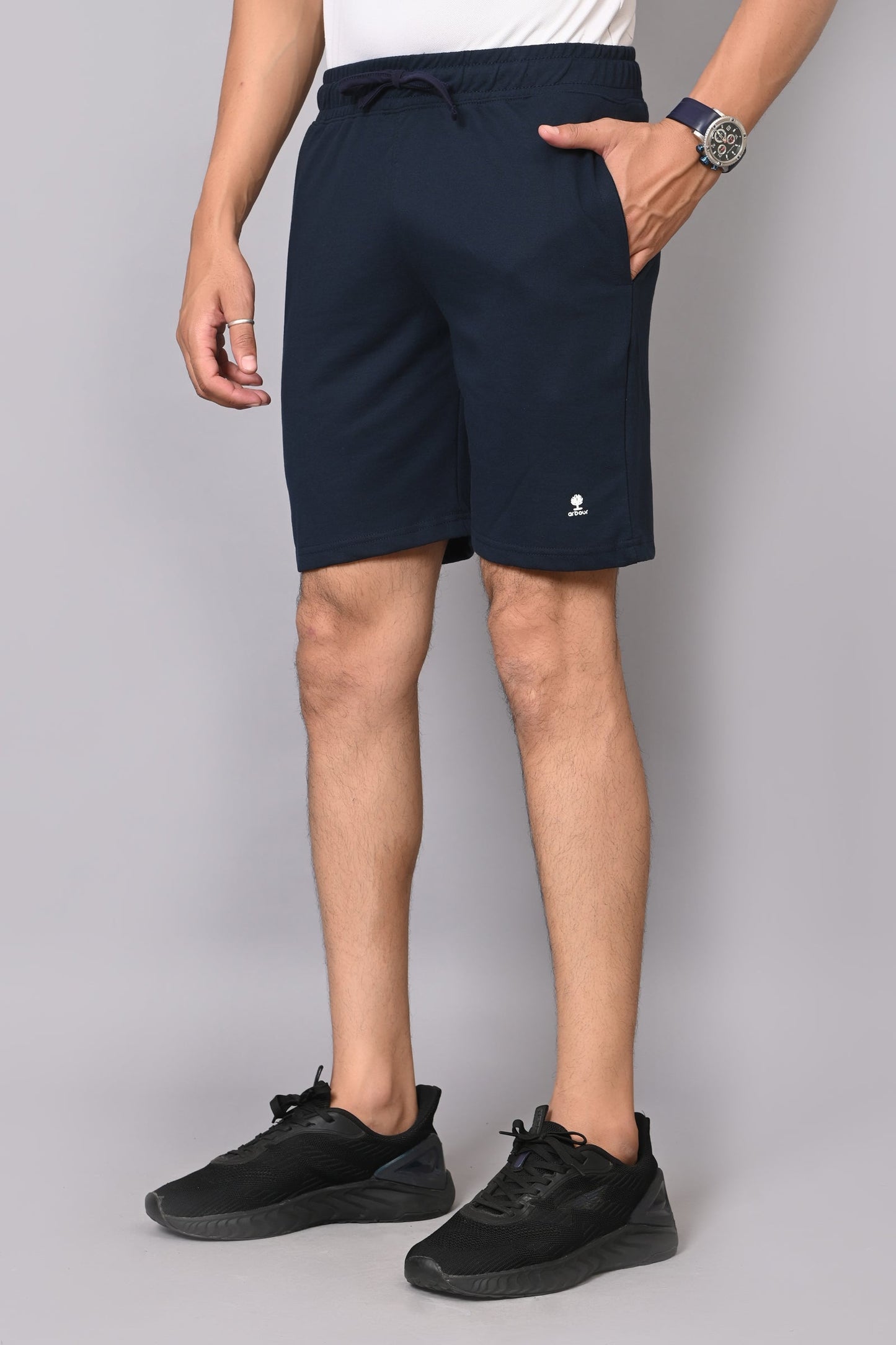 Arbour Men Solid Shorts