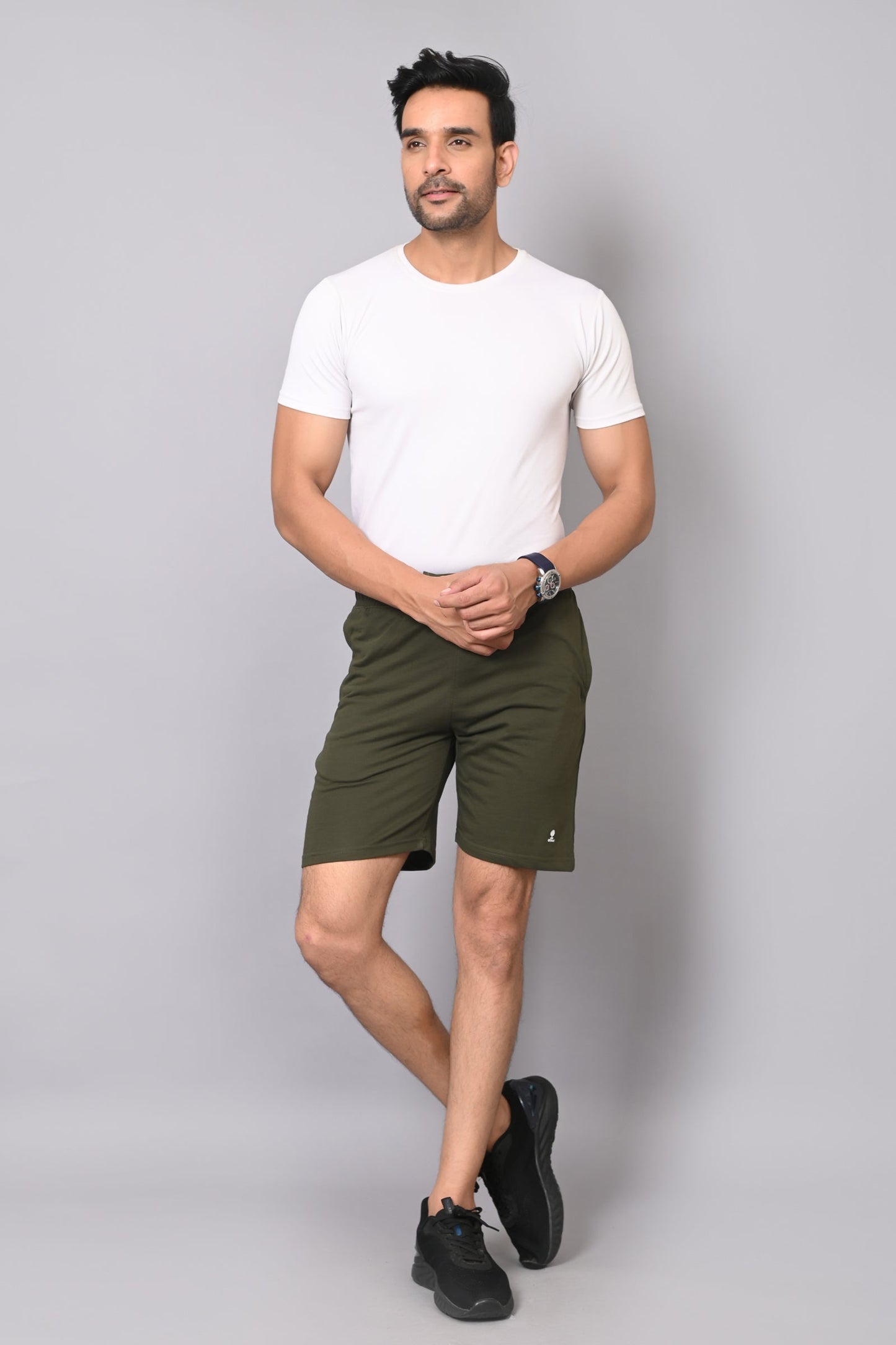 Arbour Men Solid Shorts