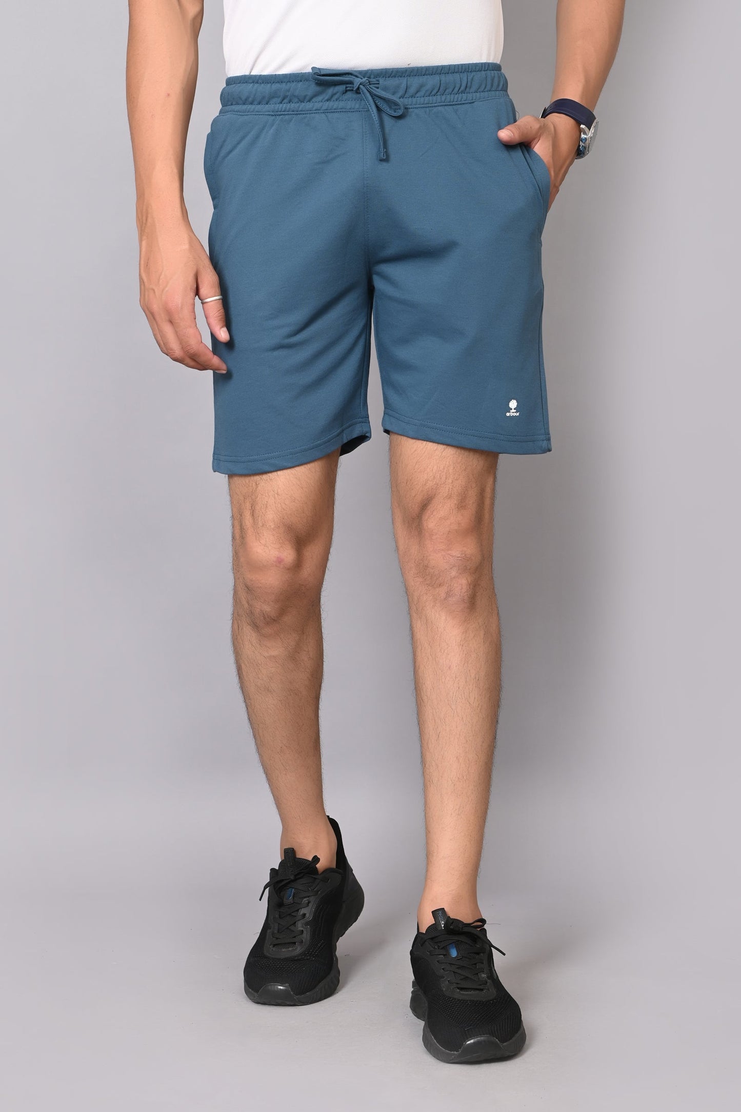 Arbour Men Solid Shorts