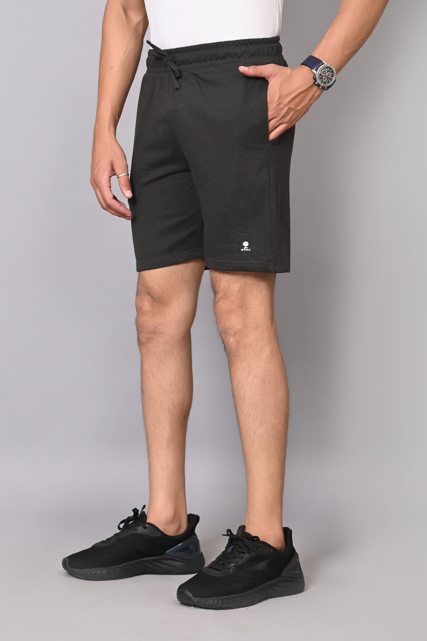 Arbour Men Solid Shorts