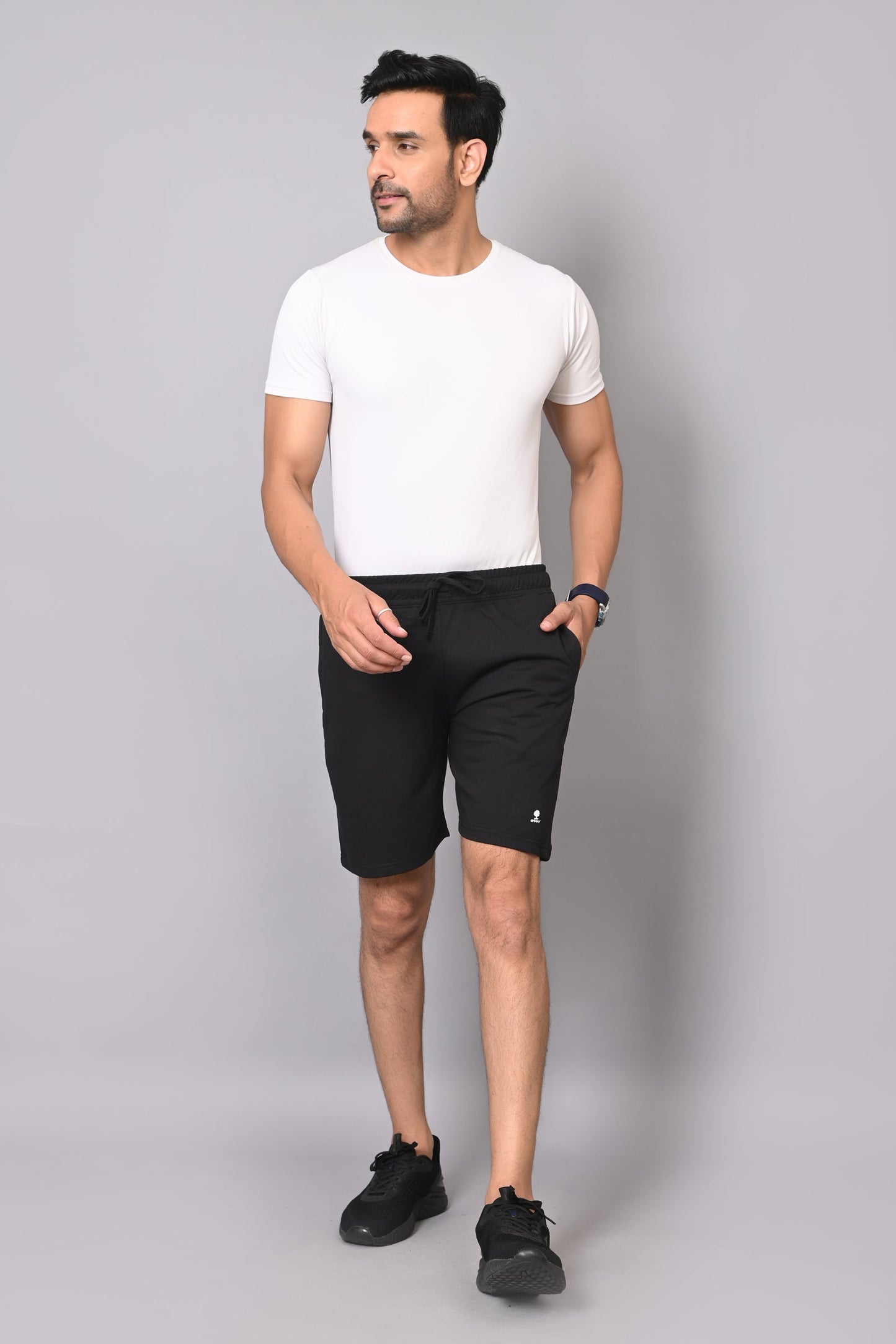 Arbour Men Solid Shorts