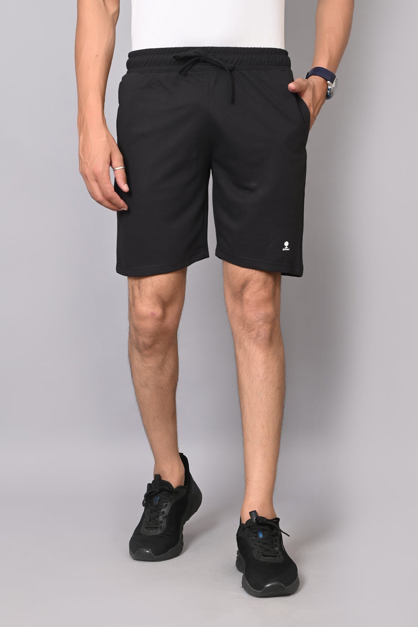 Arbour Men Solid Shorts