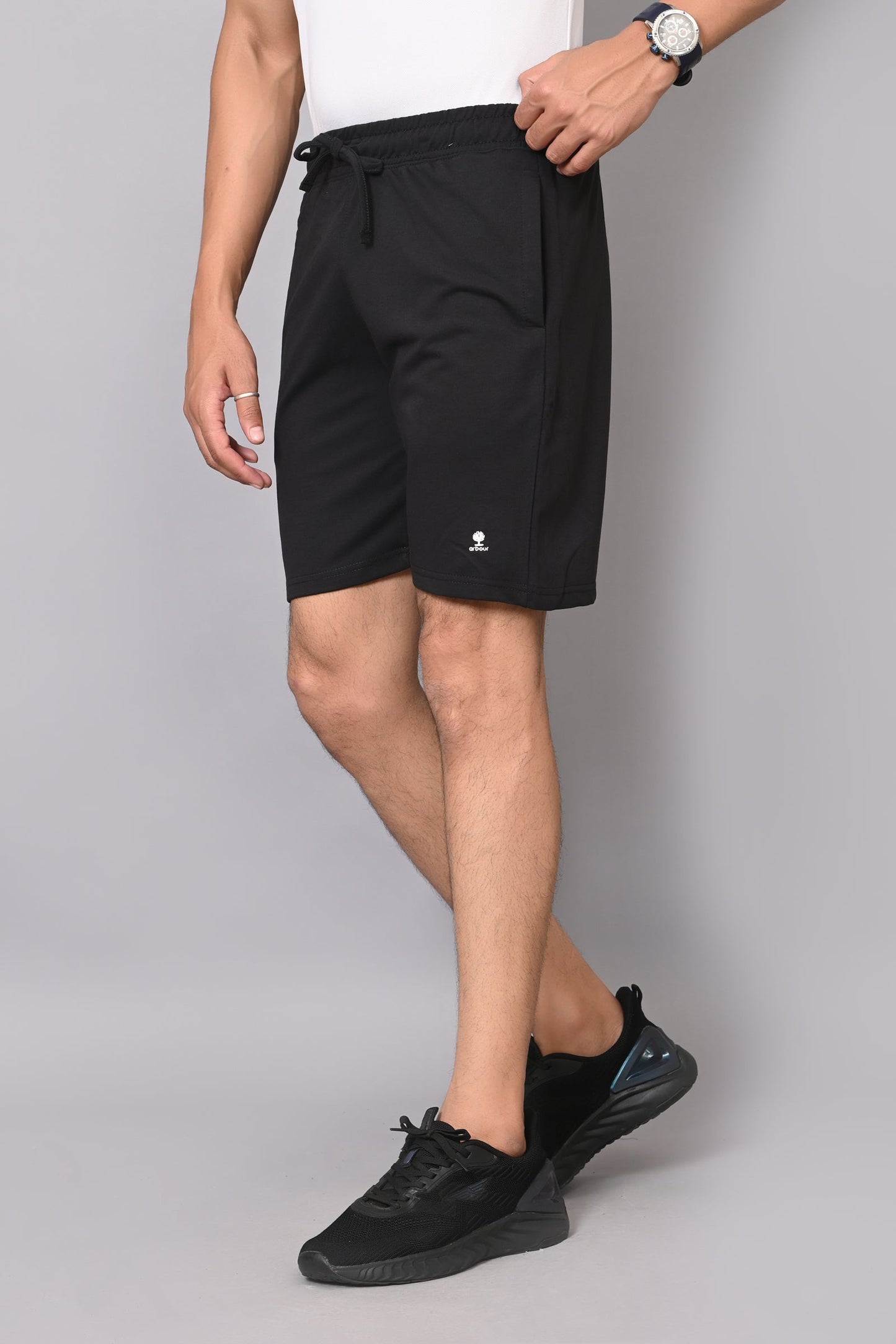 Arbour Men Solid Shorts