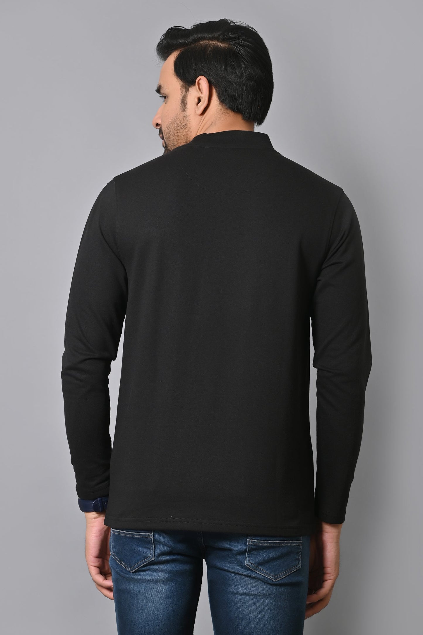 Arbour Men Round Neck Full Sleeves T-Shirt