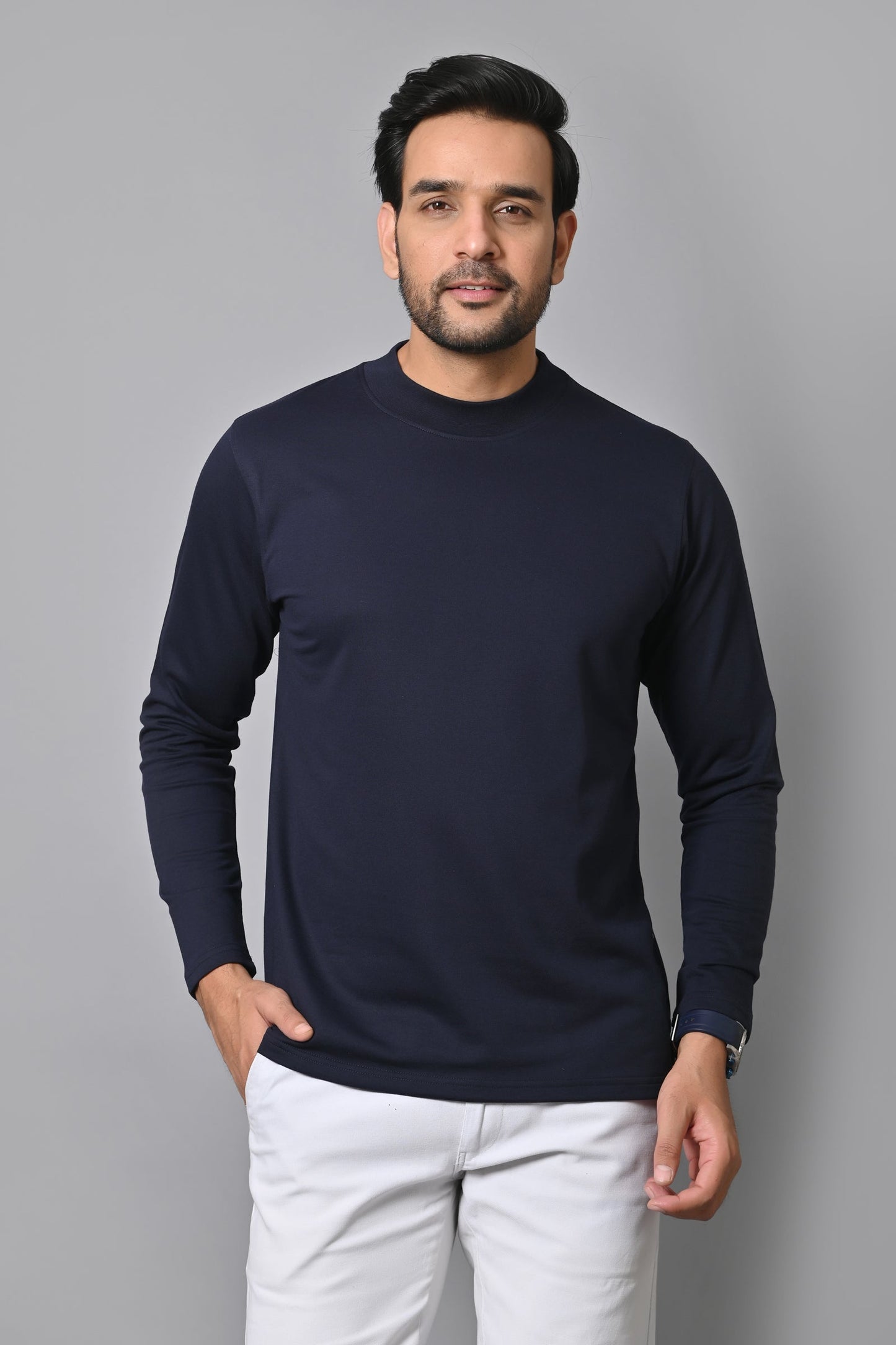 Arbour Men Round Neck Full Sleeves T-Shirt