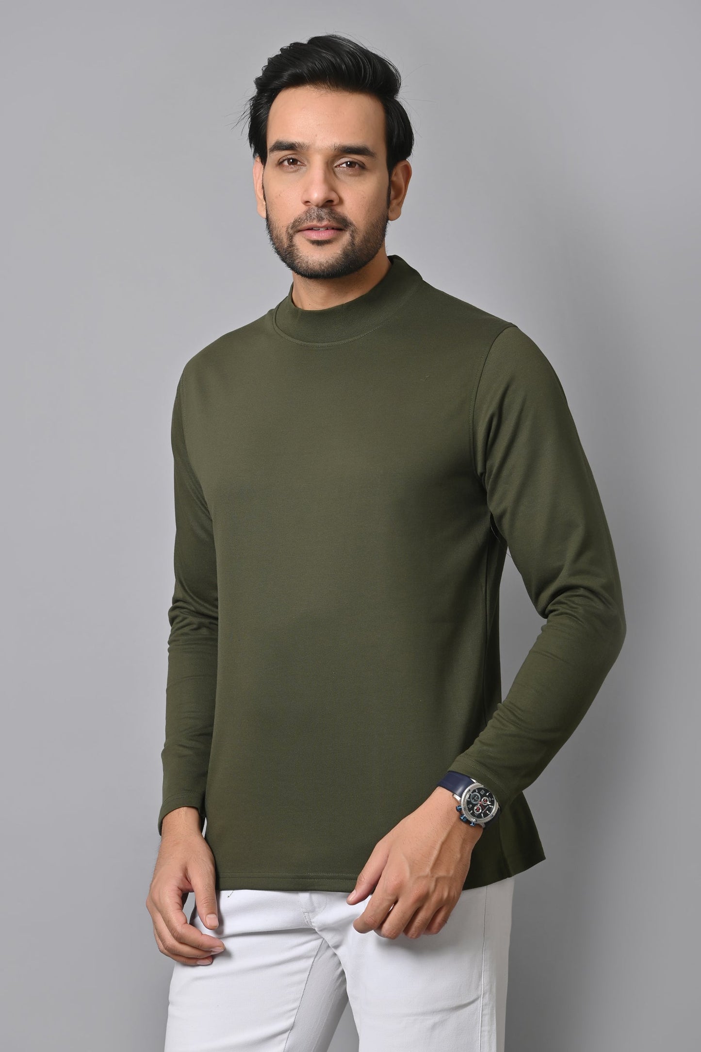 Arbour Men Round Neck Full Sleeves T-Shirt