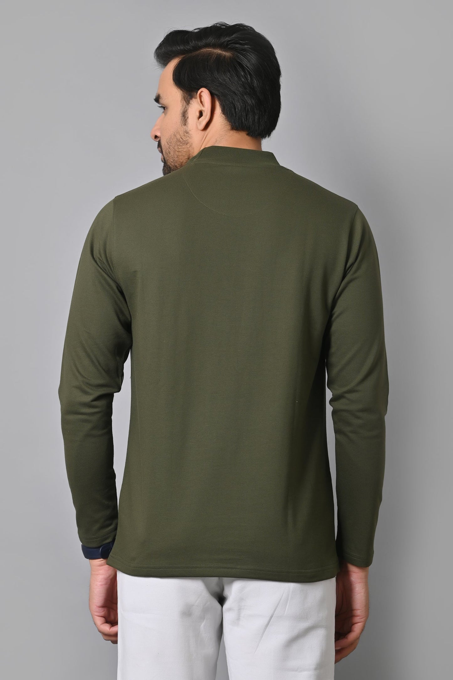 Arbour Men Round Neck Full Sleeves T-Shirt