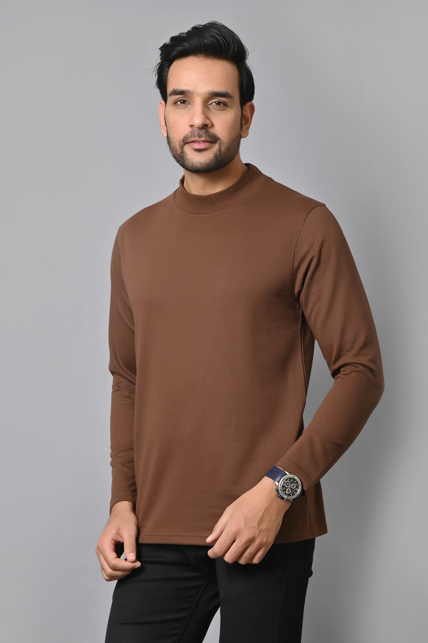 Arbour Men Round Neck Full Sleeves T-Shirt