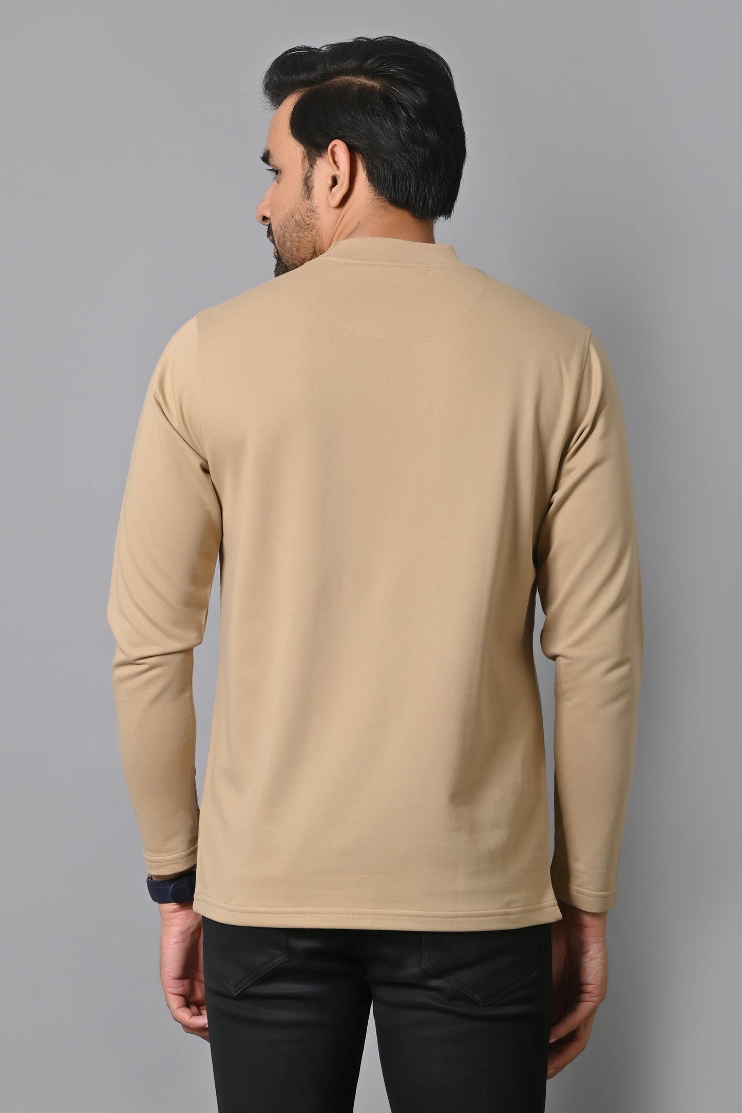 Arbour Men Round Neck Full Sleeves T-Shirt