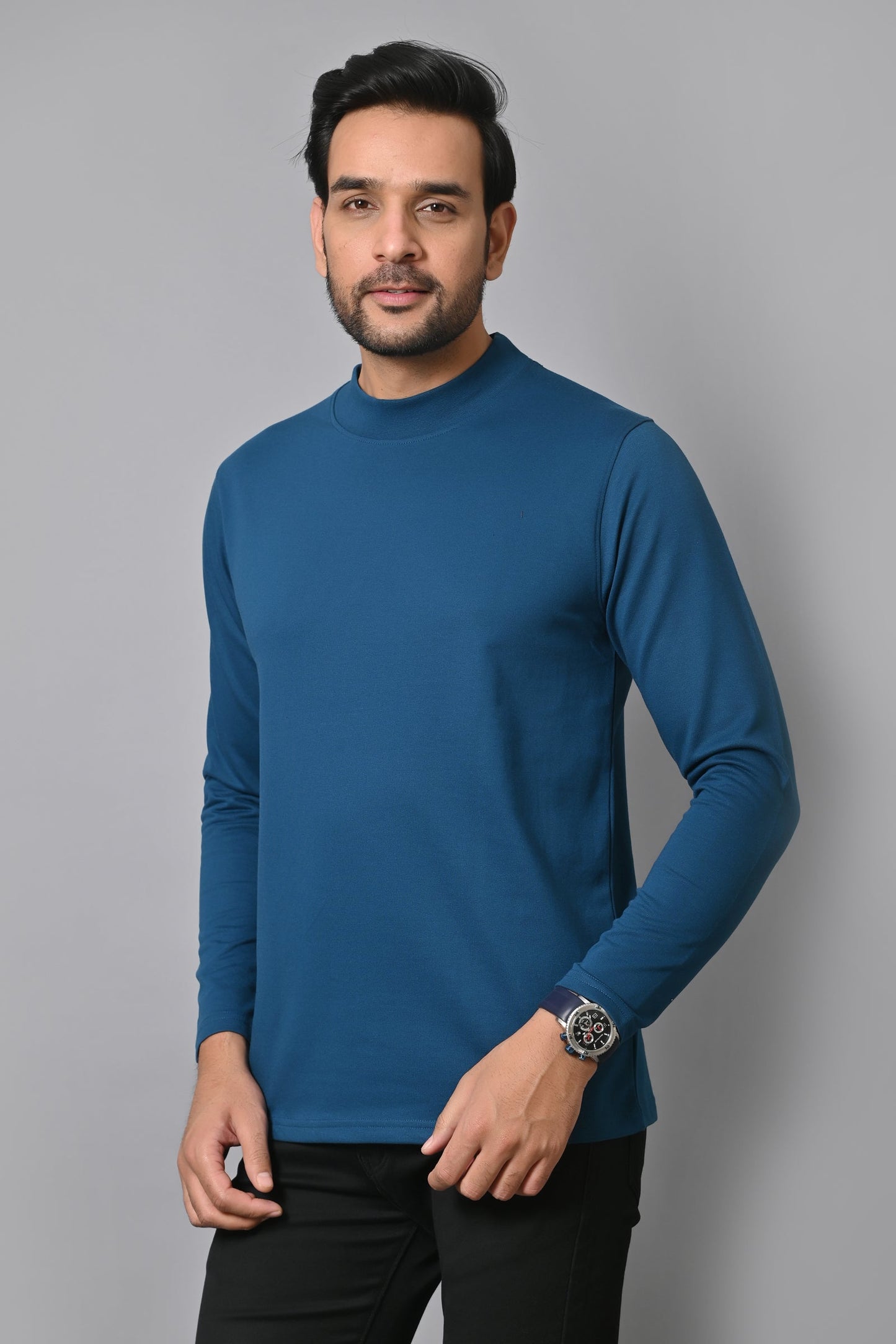 Arbour Men Round Neck Full Sleeves T-Shirt