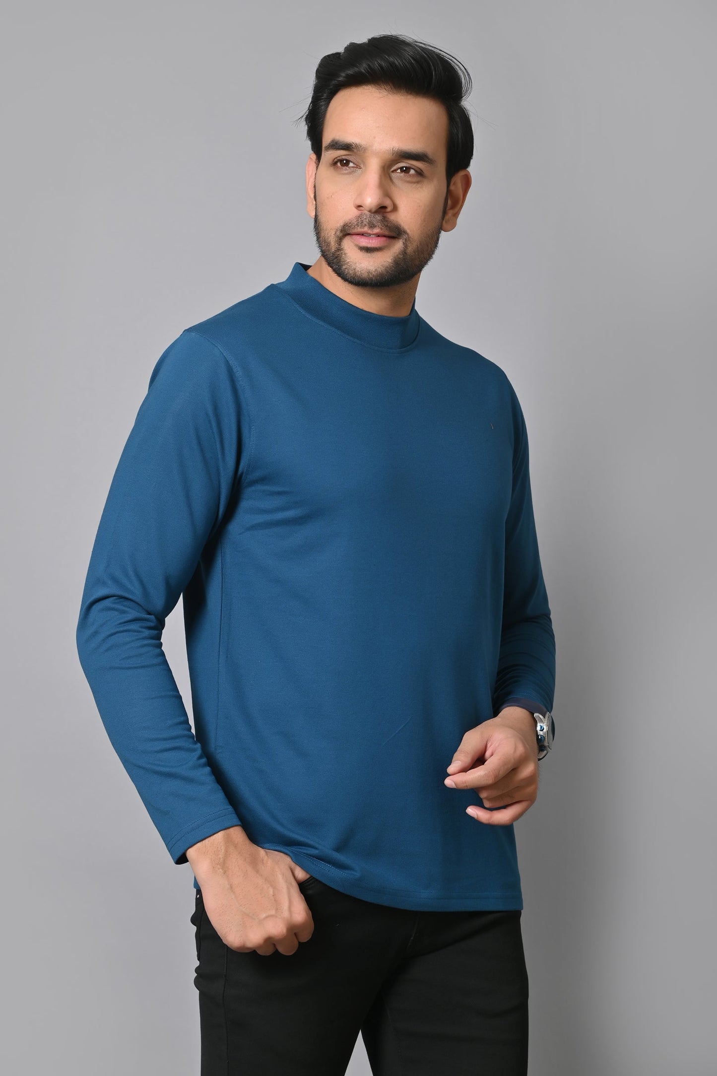 Arbour Men Round Neck Full Sleeves T-Shirt