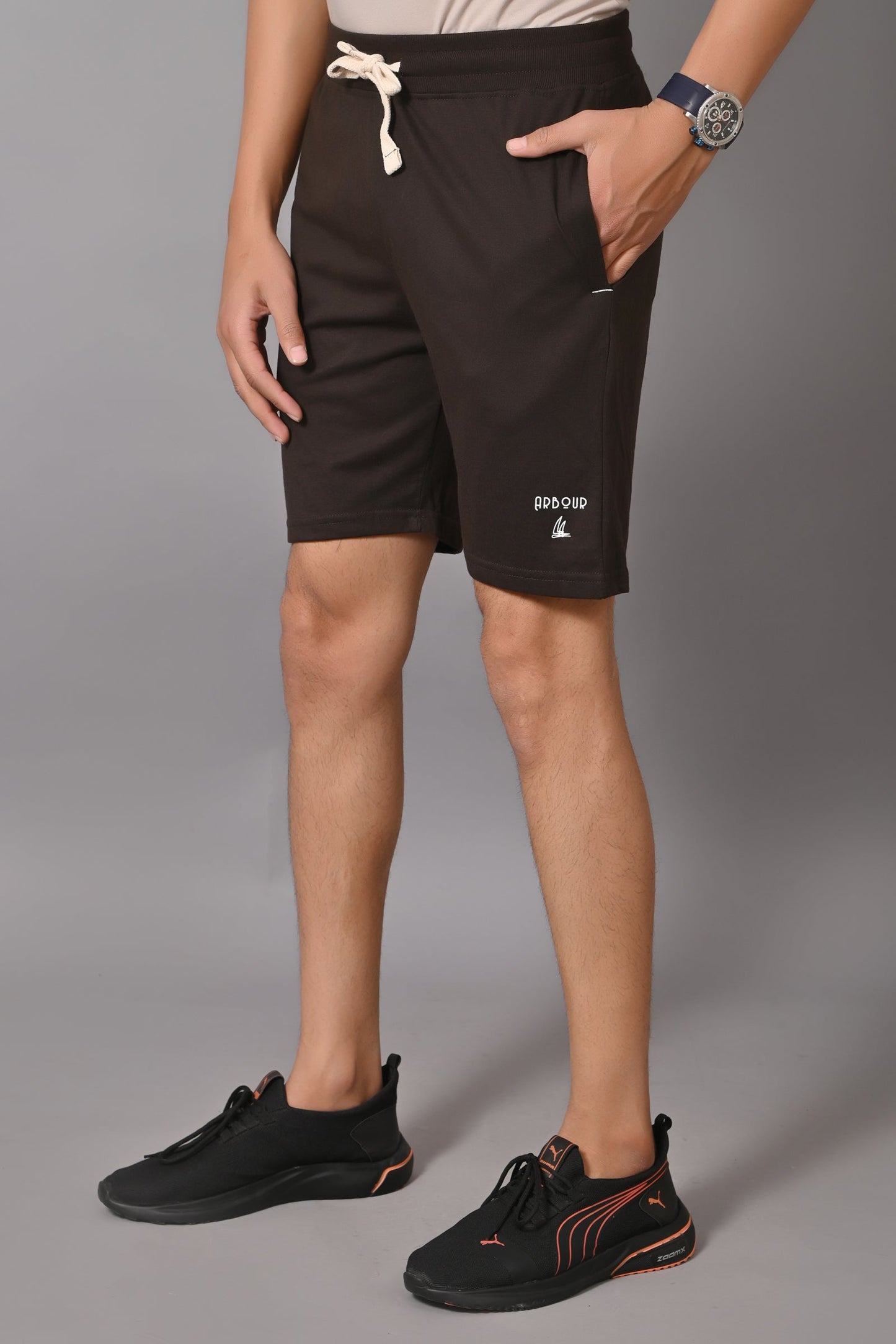 Arbour Men Solid Shorts