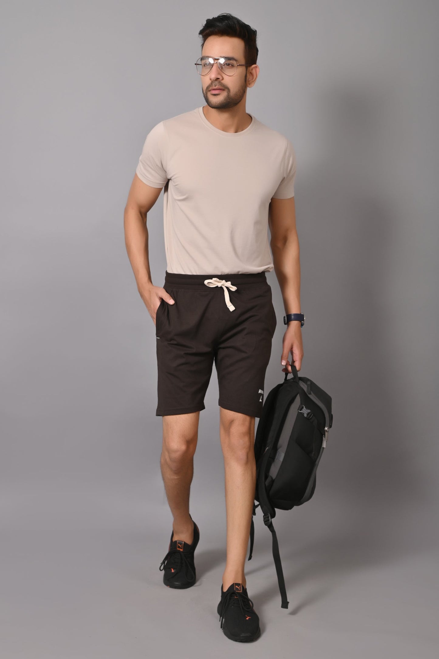 Arbour Men Solid Shorts