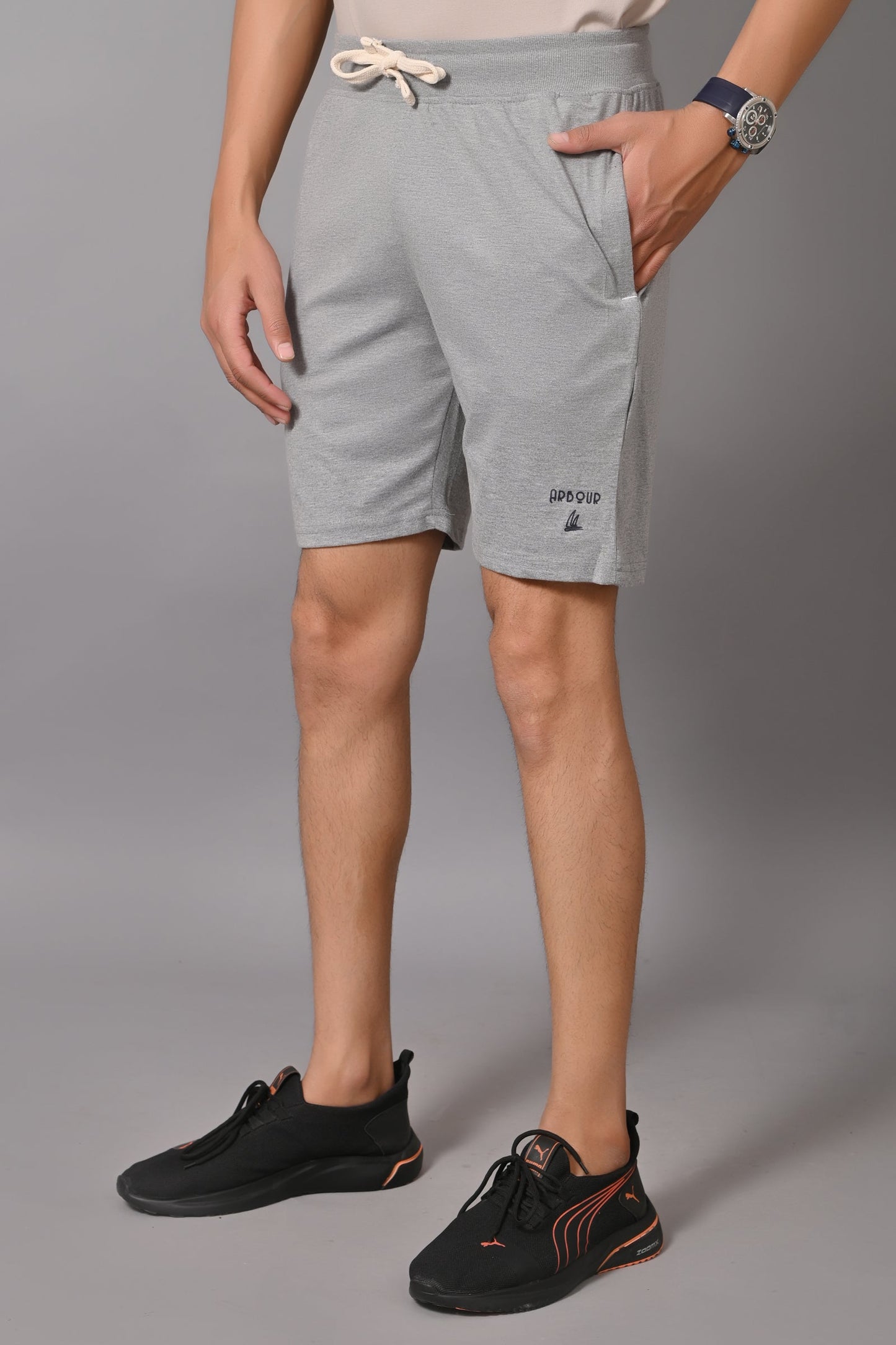 Arbour Men Solid Shorts