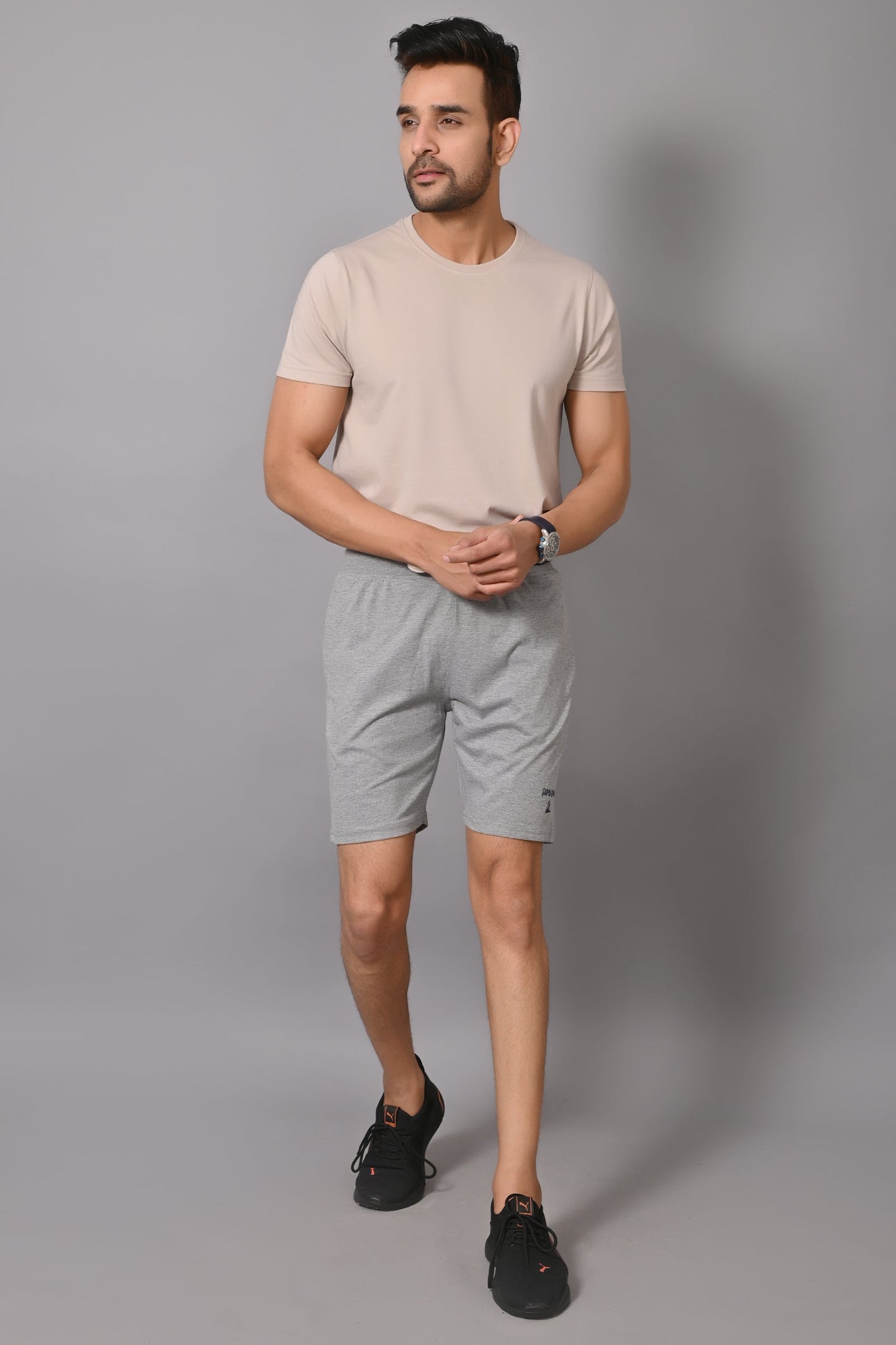 Arbour Men Solid Shorts