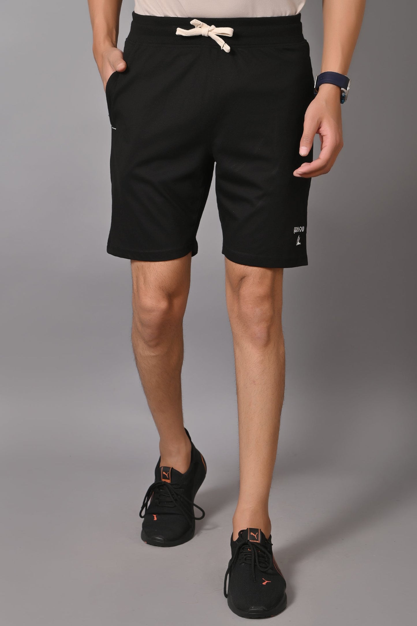 Arbour Men Solid Shorts