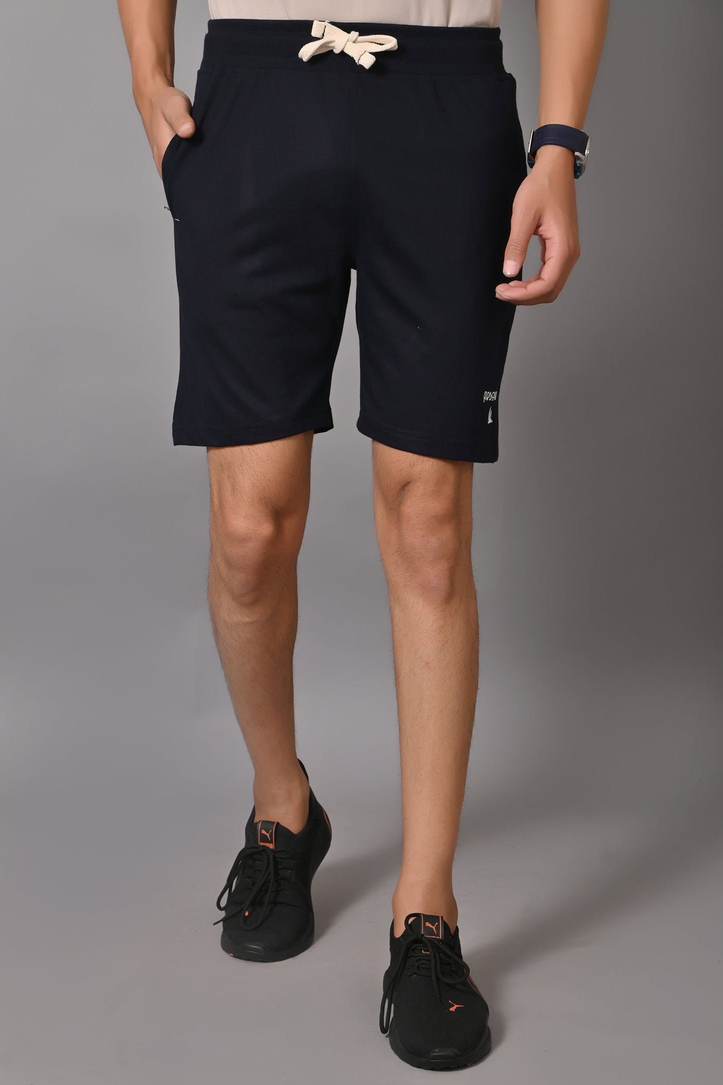 Arbour Men Solid Shorts