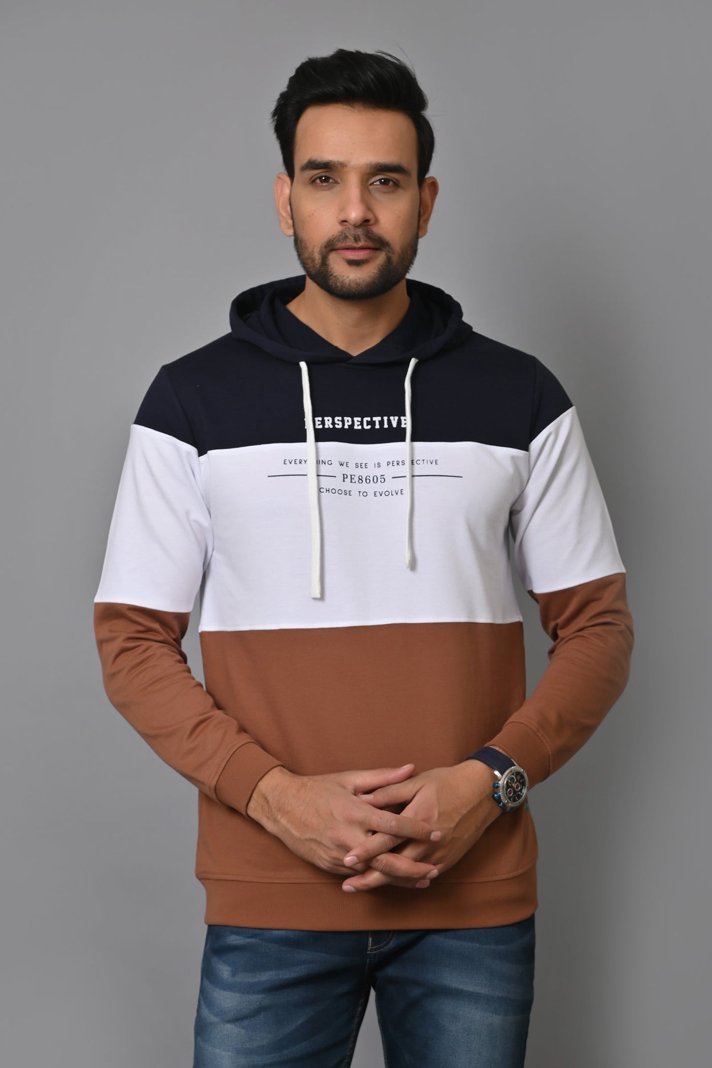 Arbour Men Hoodies Slim Fit Full Sleeves T-Shirt